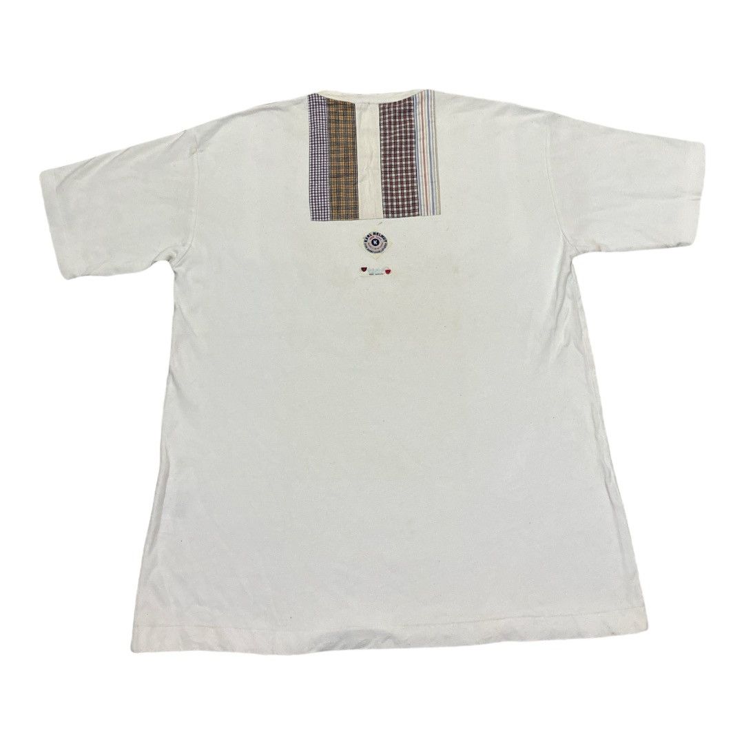 Vintage Karl Helmut Patched Pink House Tshirt Menswear