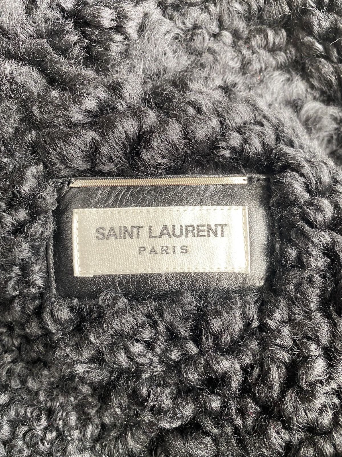 Saint Laurent Paris $6795 Leather shearling aviator jacket Saint Laurent Size US S / EU 44-46 / 1 - 9 Thumbnail