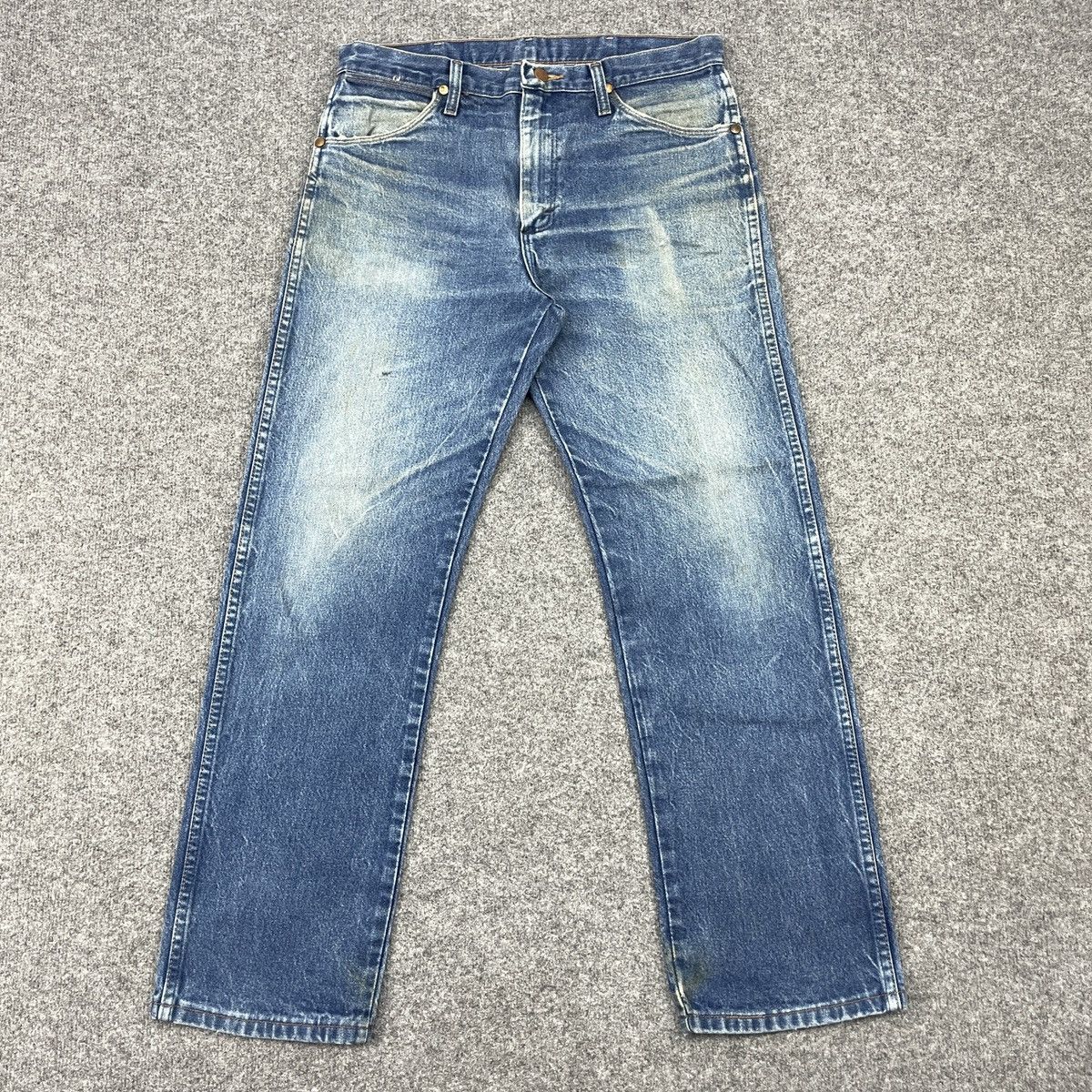 Vintage × Wrangler Vintage Wrangler Faded Jeans wc-199 Size US 33 - 1 Thumbnail