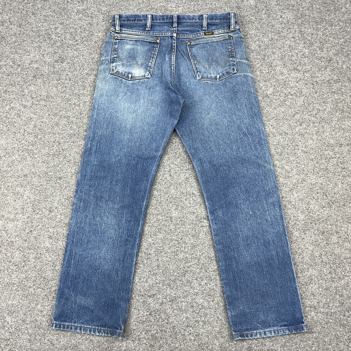 Vintage × Wrangler Vintage Wrangler Faded Jeans wc-199 Size US 33 - 2 Thumbnail