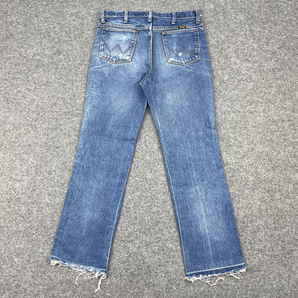 Vintage × Wrangler Vintage Wrangler Distressed Faded Jeans wc-200 Size US 32 / EU 48 - 2 Thumbnail