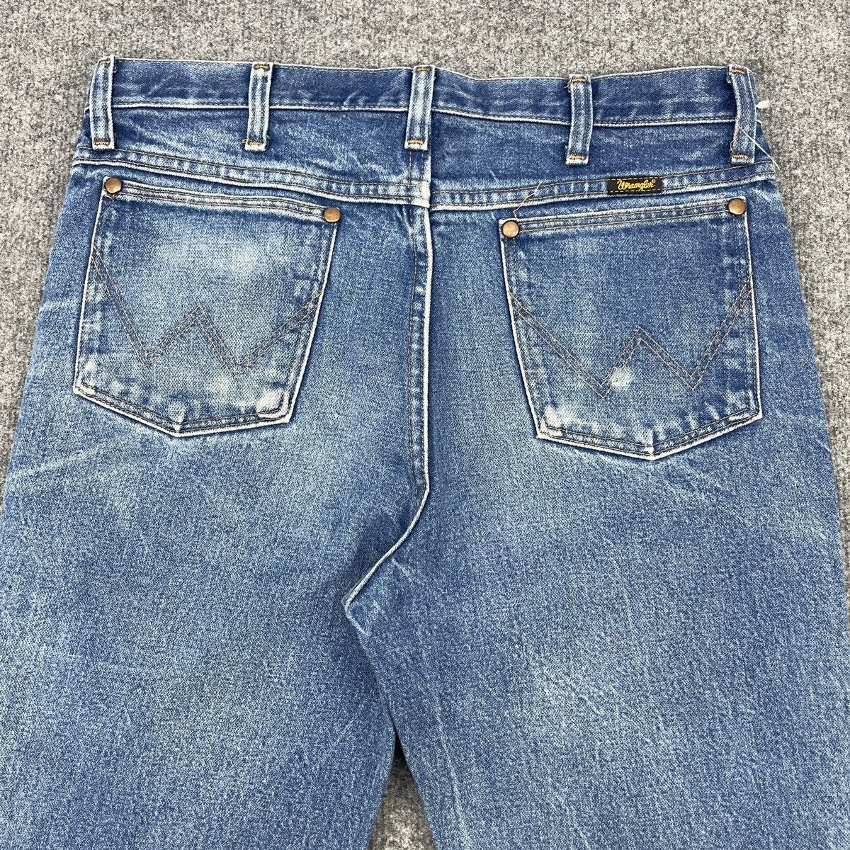 Vintage × Wrangler Vintage Wrangler Distressed Faded Jeans wc-200 Size US 32 / EU 48 - 4 Thumbnail