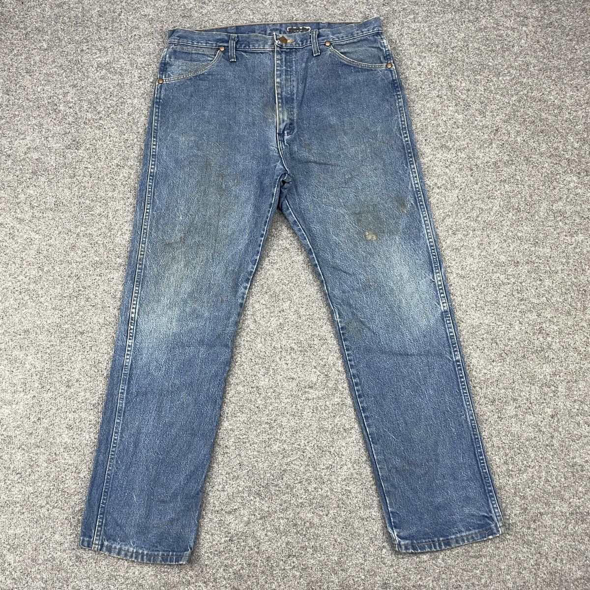 Vintage × Wrangler Vintage Wrangler Faded Jeans wc-198 Size US 36 / EU 52 - 1 Thumbnail
