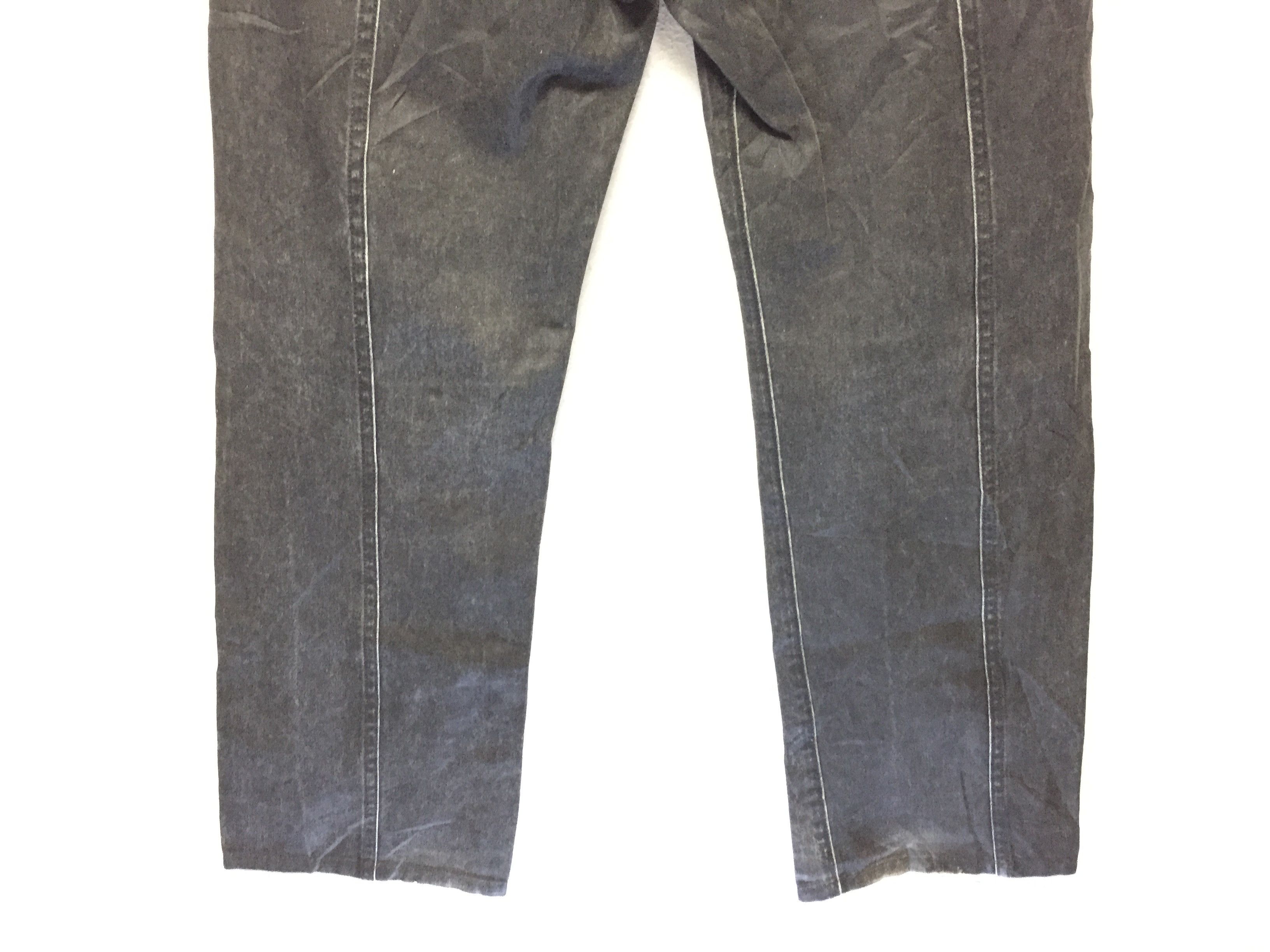 If Six Was Nine × Isamu Katayama Backlash RA.RE Leather chrome Heart pocket wax pants made in Italy Size US 29 - 4 Thumbnail
