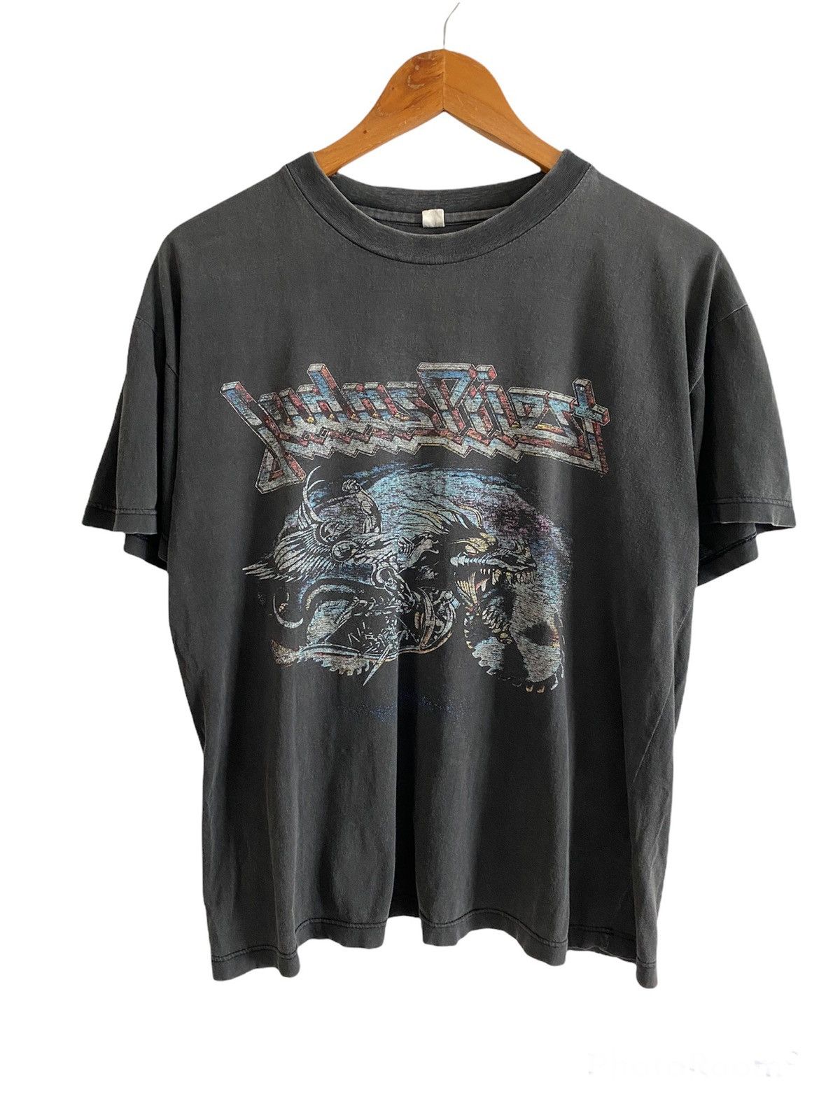 Band Tees × Vintage VINTAGE 1991 JUDAS PRIEST PAINKILLER TOUR SHIRT Size US M / EU 48-50 / 2 - 1 Thumbnail