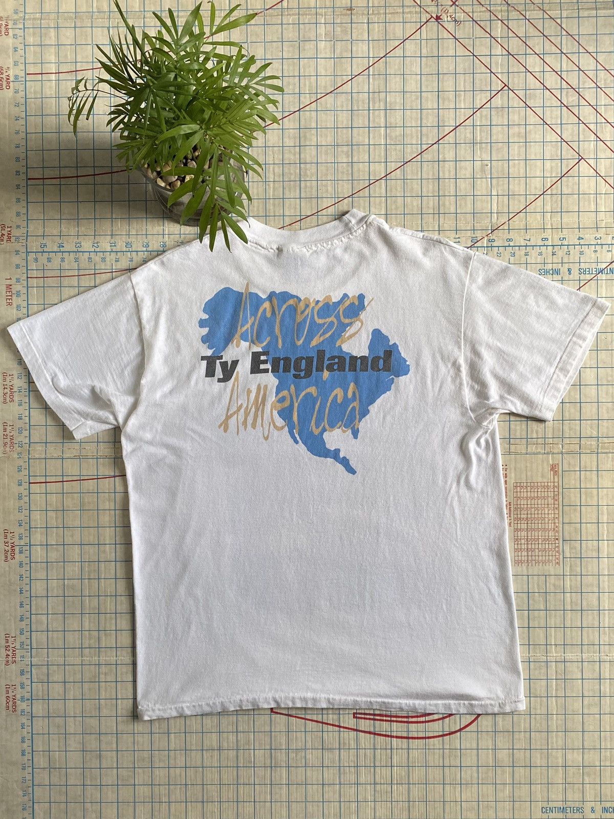 Band Tees × Vintage Vintage Ty England Across America Tour Tee Country Large Size US L / EU 52-54 / 3 - 8 Thumbnail