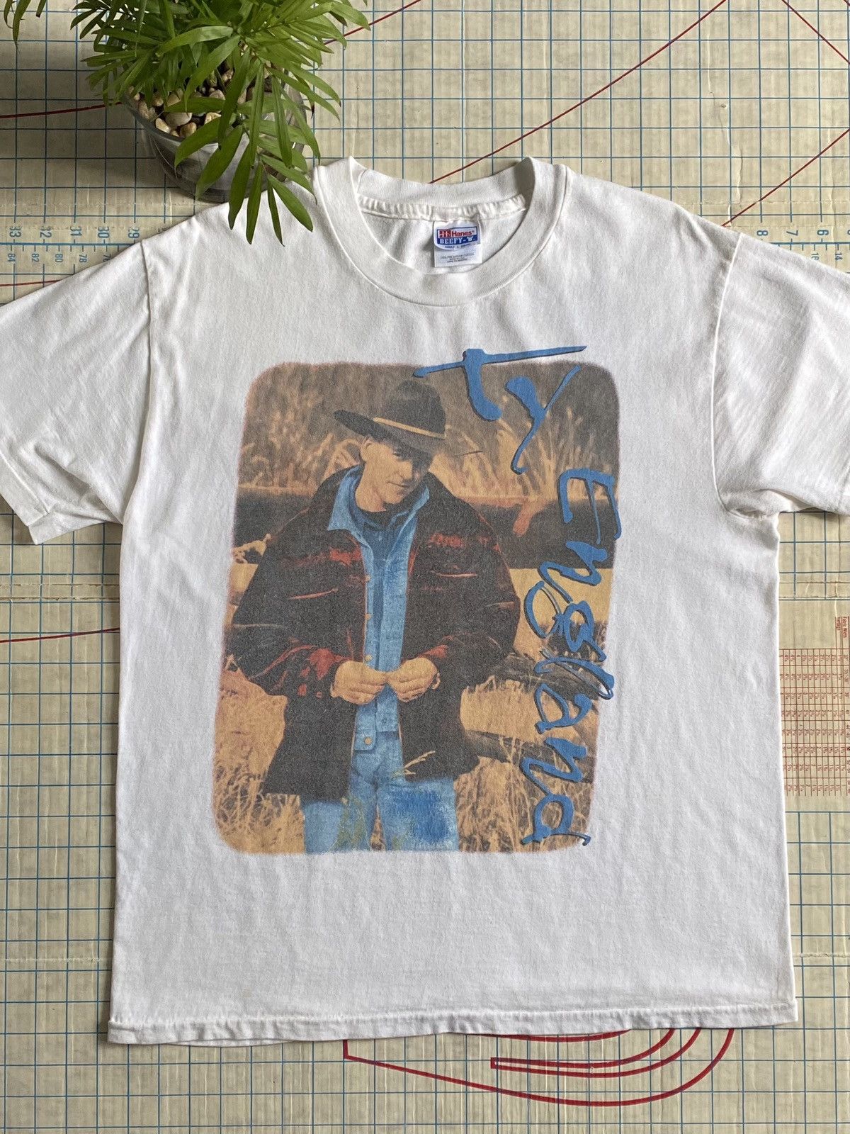 Band Tees × Vintage Vintage Ty England Across America Tour Tee Country Large Size US L / EU 52-54 / 3 - 1 Thumbnail