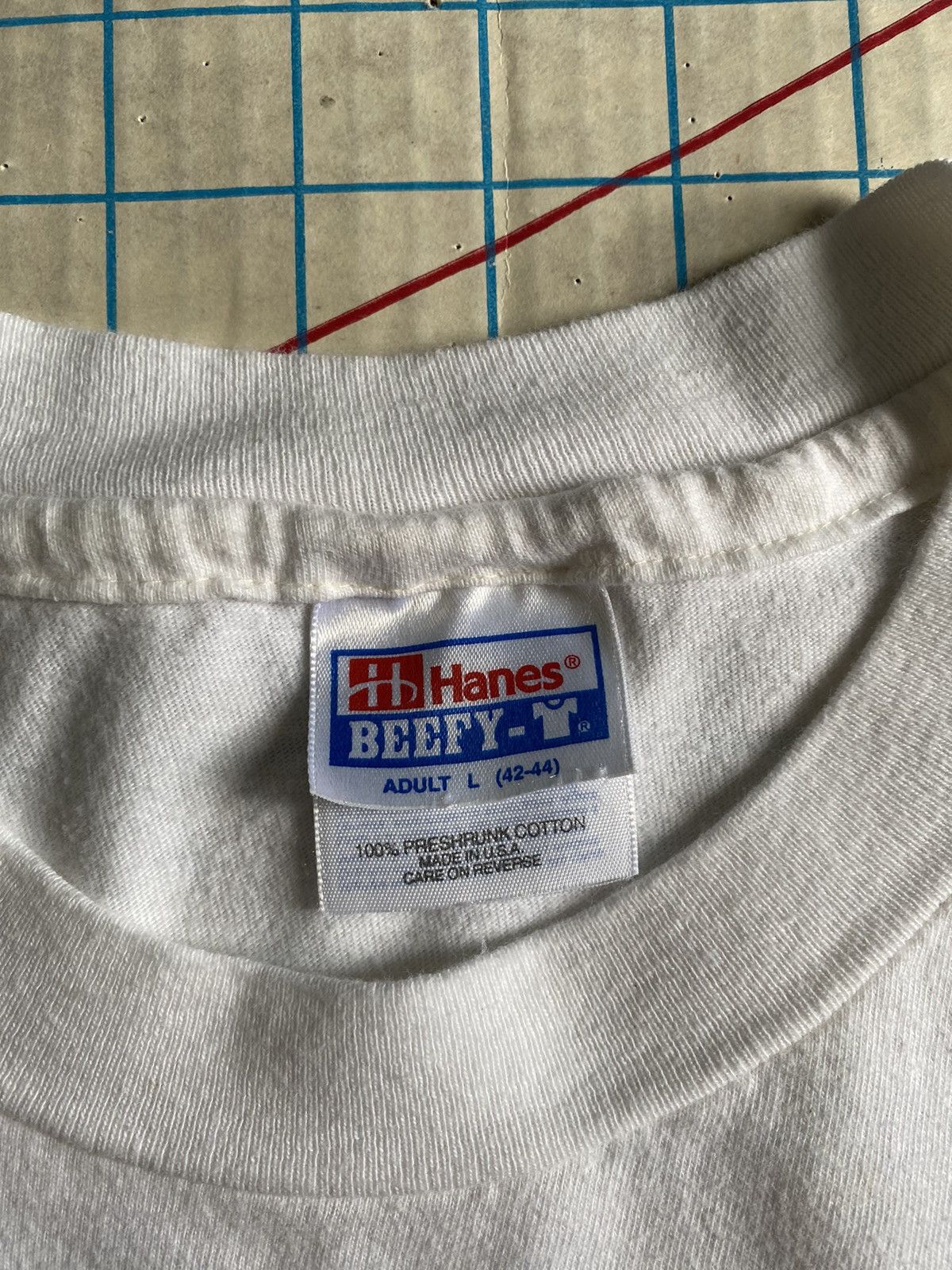 Band Tees × Vintage Vintage Ty England Across America Tour Tee Country Large Size US L / EU 52-54 / 3 - 7 Thumbnail