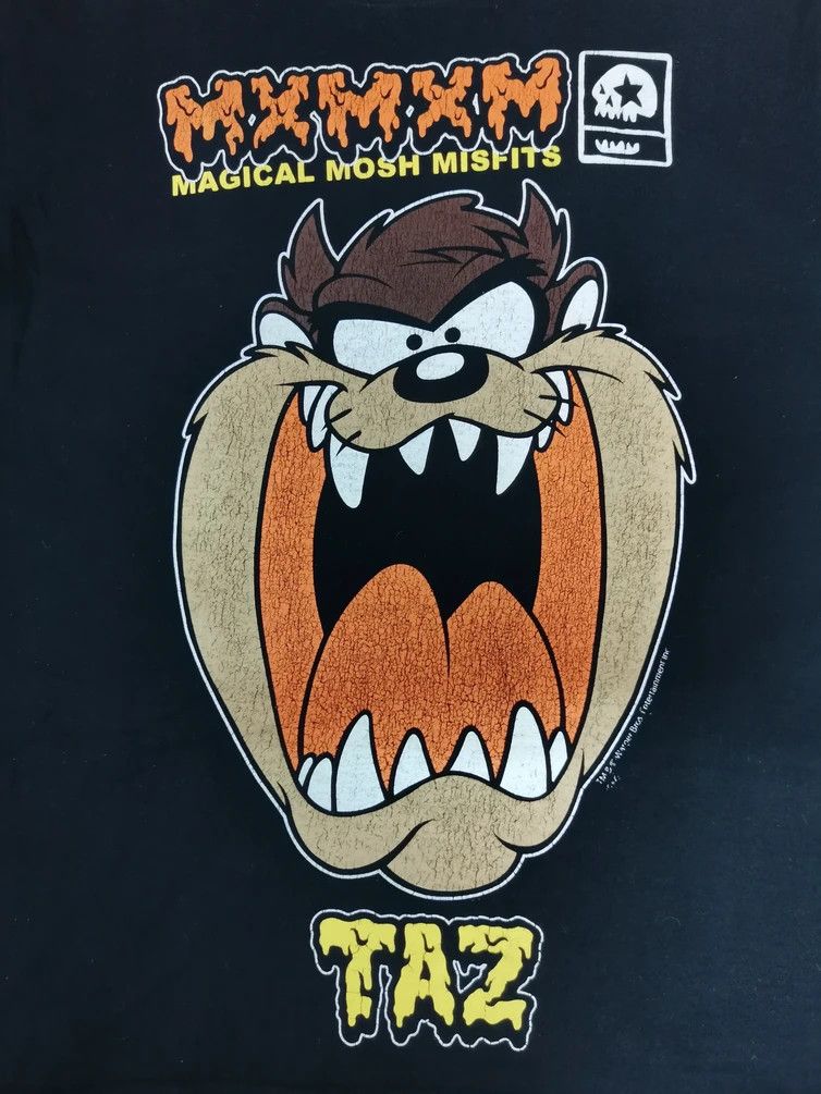 Cartoon Network Magical Mosh Misfits x Tazmania Designer Tee Seditionaries Size US S / EU 44-46 / 1 - 2 Thumbnail