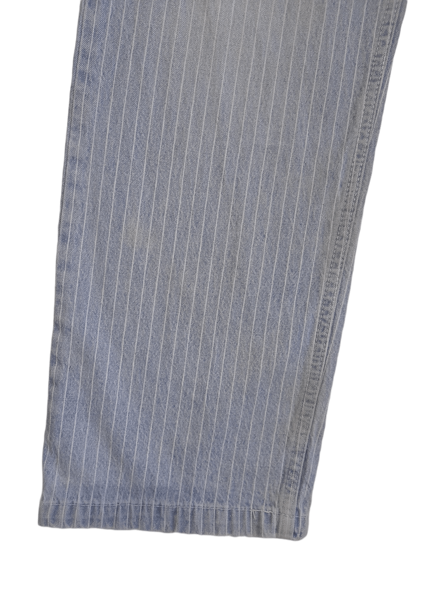 Swagger Swagger Hickory Stripe Denim Pant (E215) w33 Size US 33 - 2 Thumbnail
