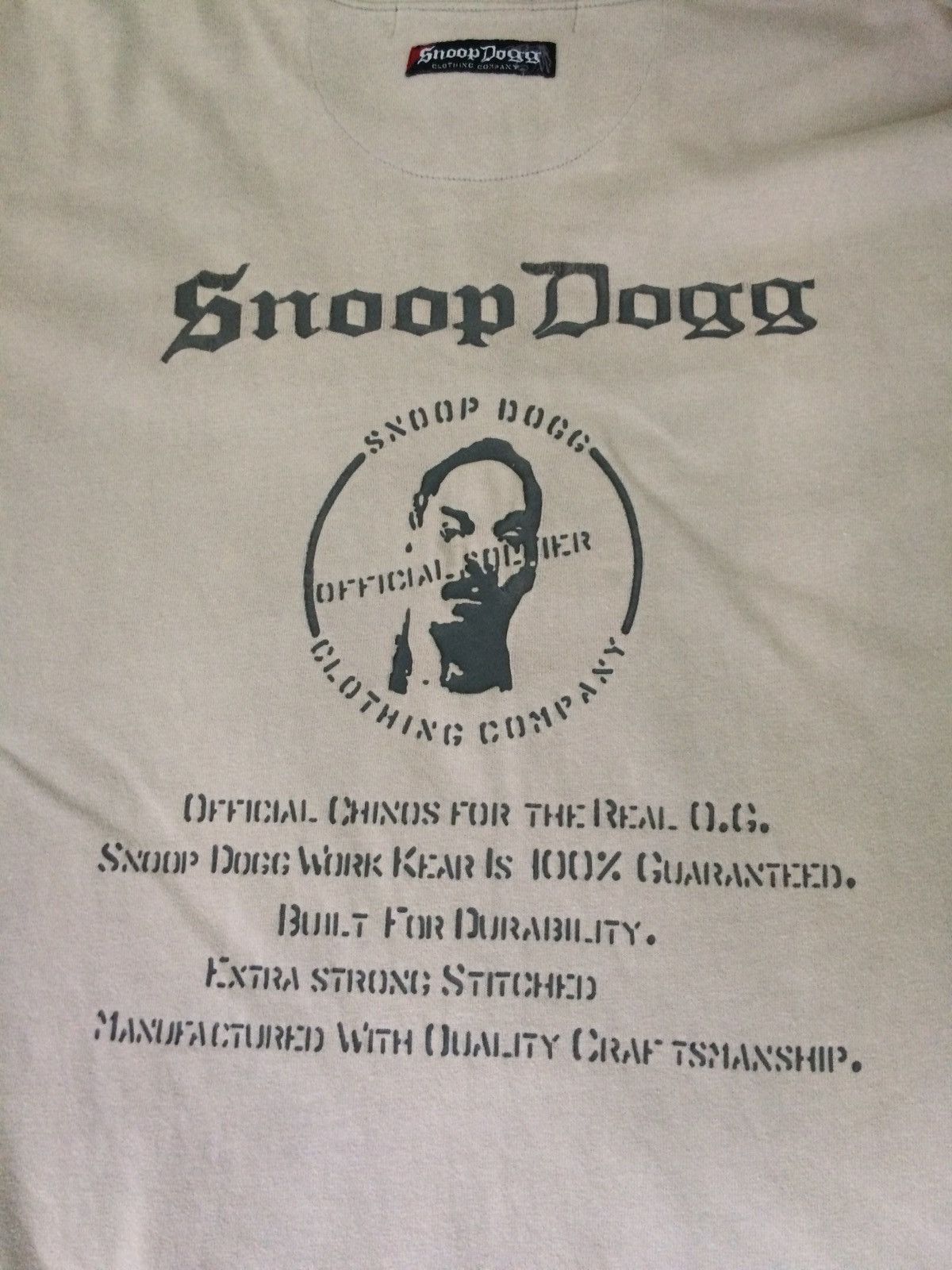 Rap Tees × Snoop Dogg Snoop Dogg rapper tee shirt Size US XL / EU 56 / 4 - 8 Thumbnail