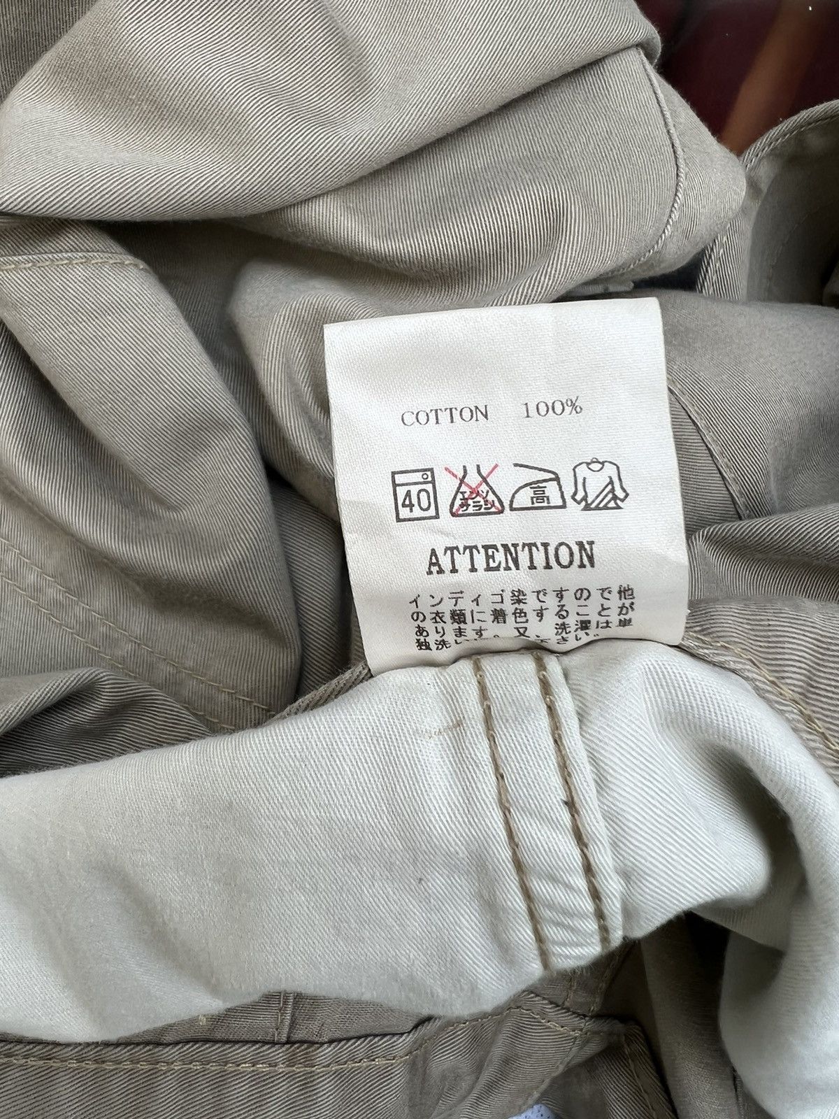 Vintage MEDICAL BRANCH Japan Fatigue Style Stretchable Hem Baggy Size US 34 / EU 50 - 17 Thumbnail