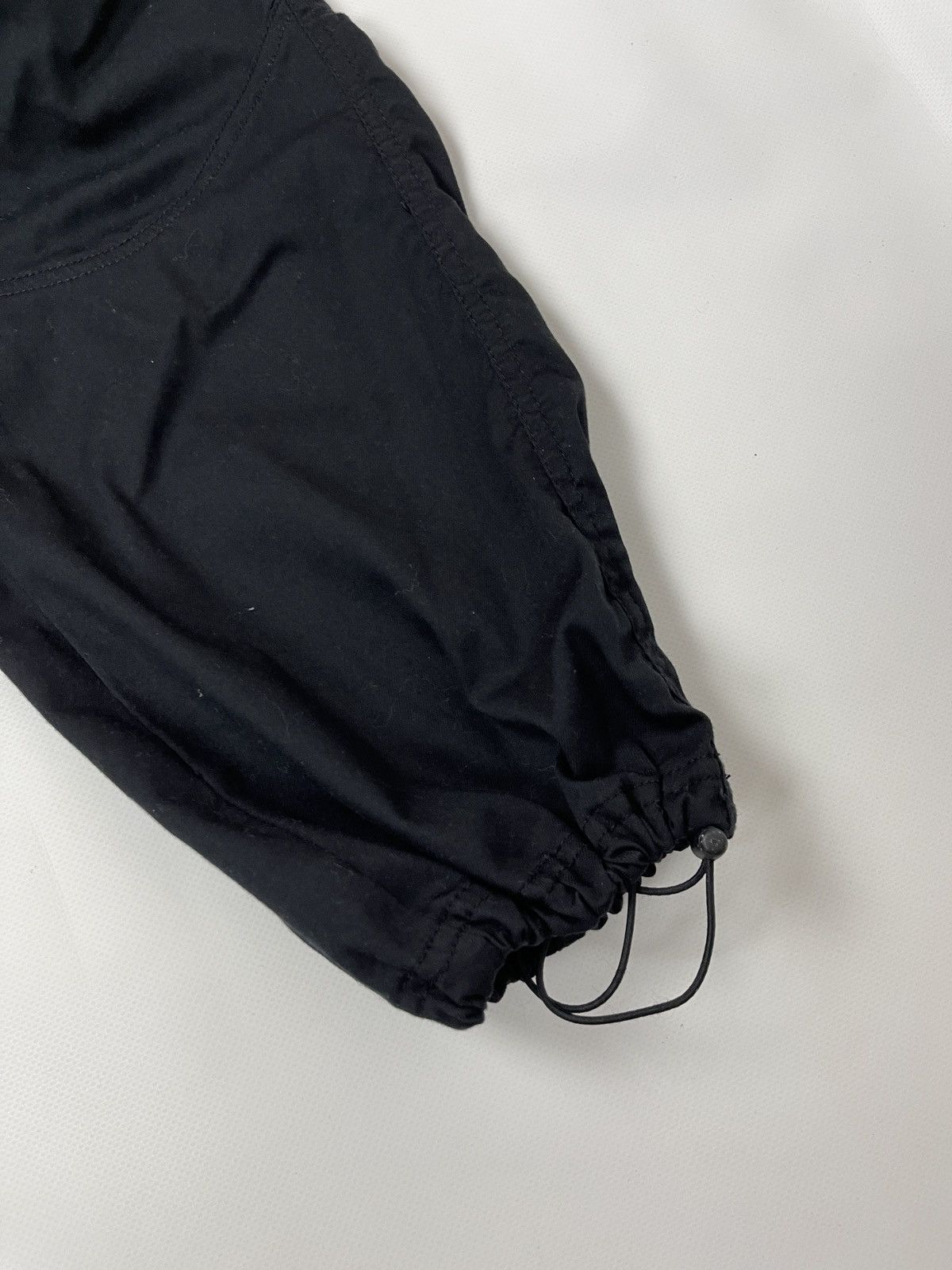 Nike Nike vintage y2k black drill track pants swoosh logo Size 30" / US 8 / IT 44 - 6 Thumbnail