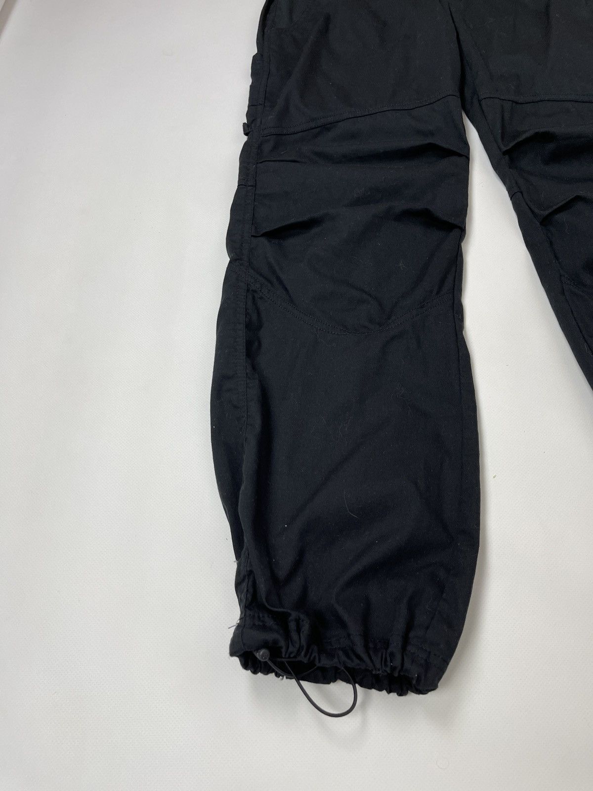 Nike Nike vintage y2k black drill track pants swoosh logo Size 30" / US 8 / IT 44 - 7 Thumbnail