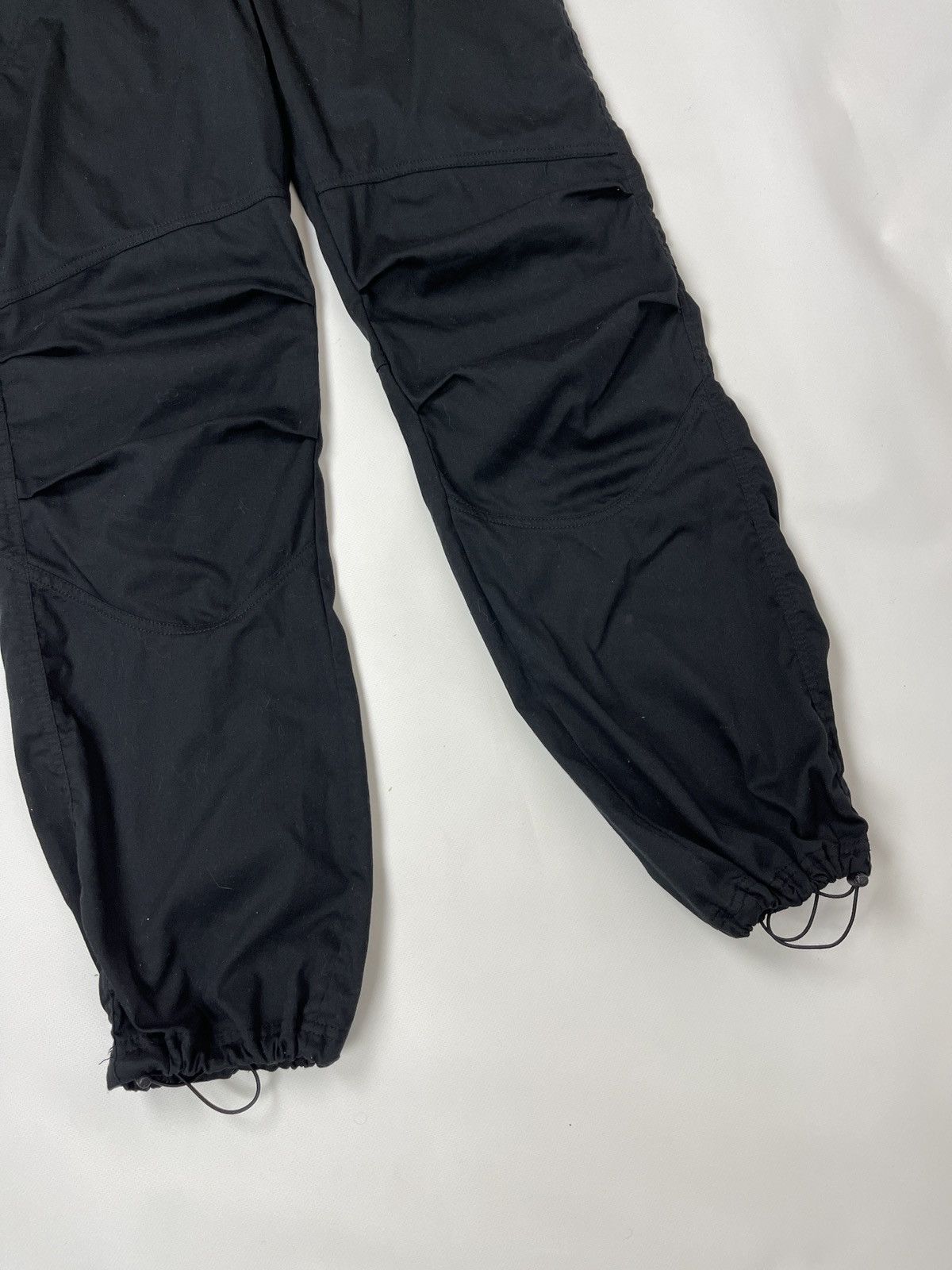 Nike Nike vintage y2k black drill track pants swoosh logo Size 30" / US 8 / IT 44 - 5 Thumbnail