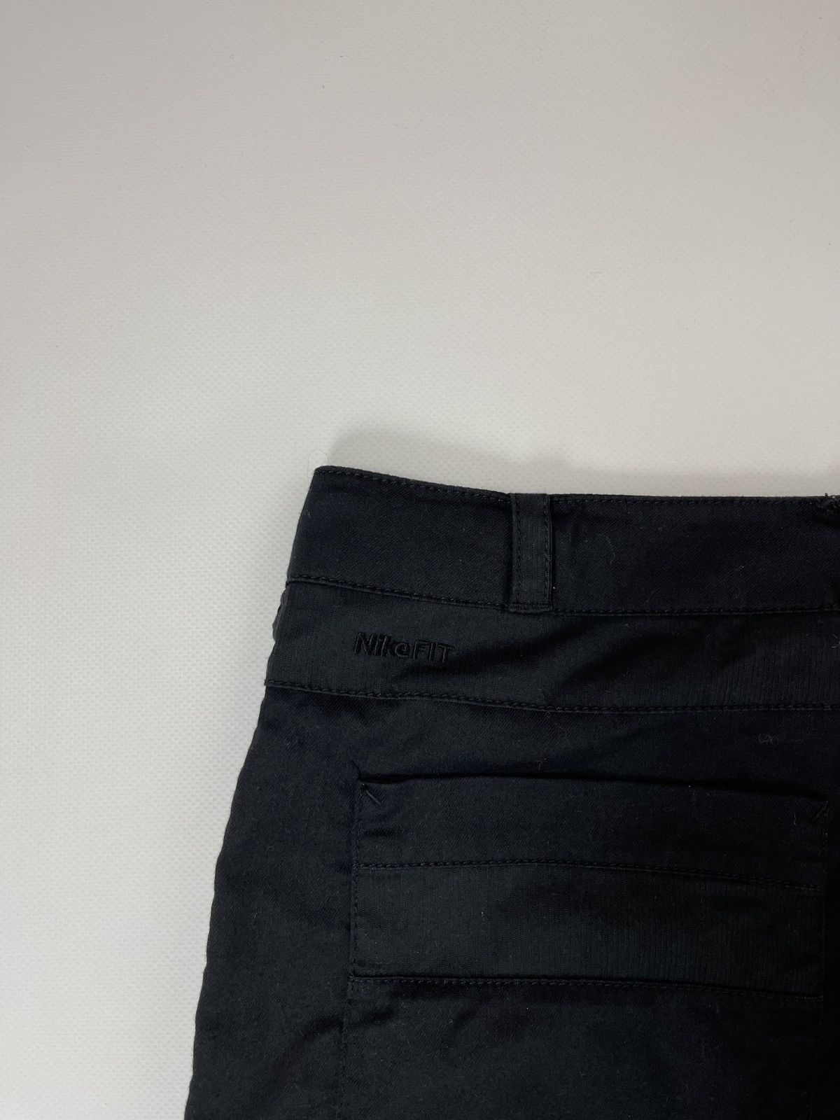 Nike Nike vintage y2k black drill track pants swoosh logo Size 30" / US 8 / IT 44 - 15 Thumbnail