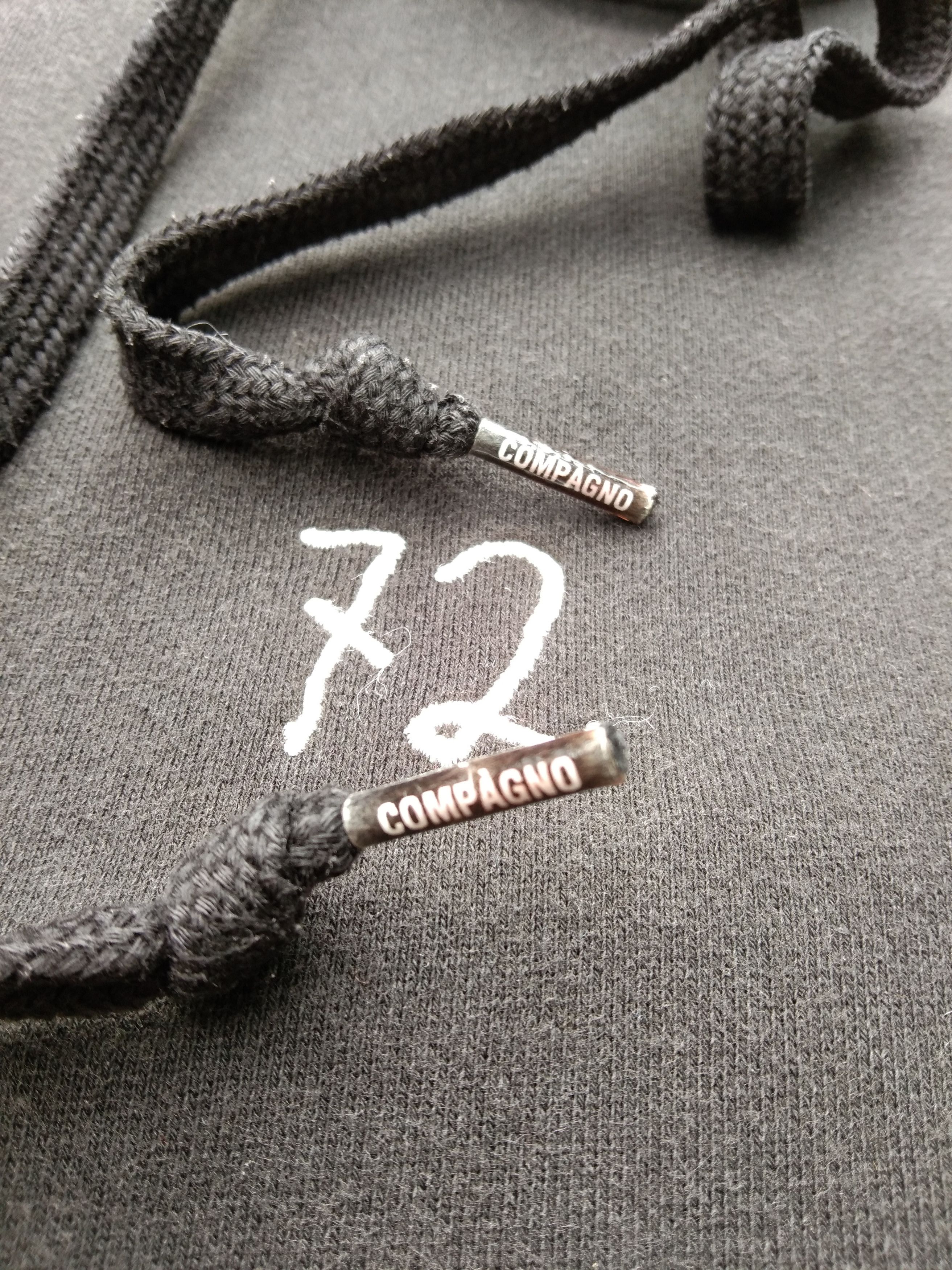Japanese Brand 🔥LAST DROP 🔥COMPAGNO "DON'T HATE" SWEATER HOODIE Size US L / EU 52-54 / 3 - 8 Thumbnail