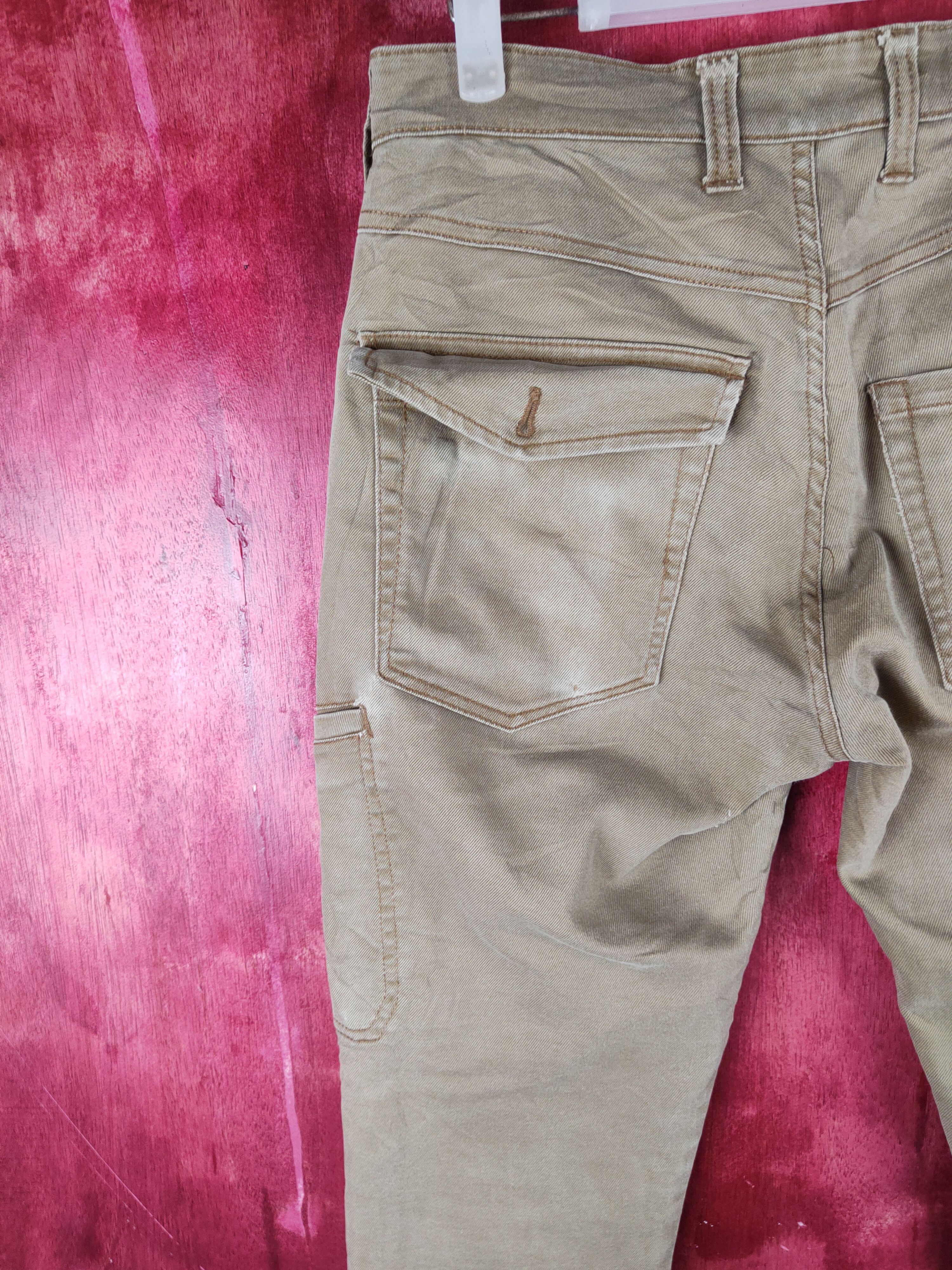 Faded Glory × Japanese Brand Field Core Brown Multi Pocket Tactical Cargo Pants #S722 Size US 30 / EU 46 - 9 Thumbnail