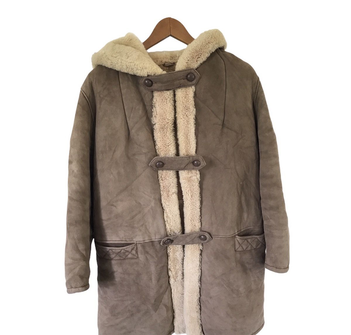 Other × Vintage Unbranded Lambskin Leather Jacket Handtailored In Bulgaria Size US L / EU 52-54 / 3 - 4 Thumbnail