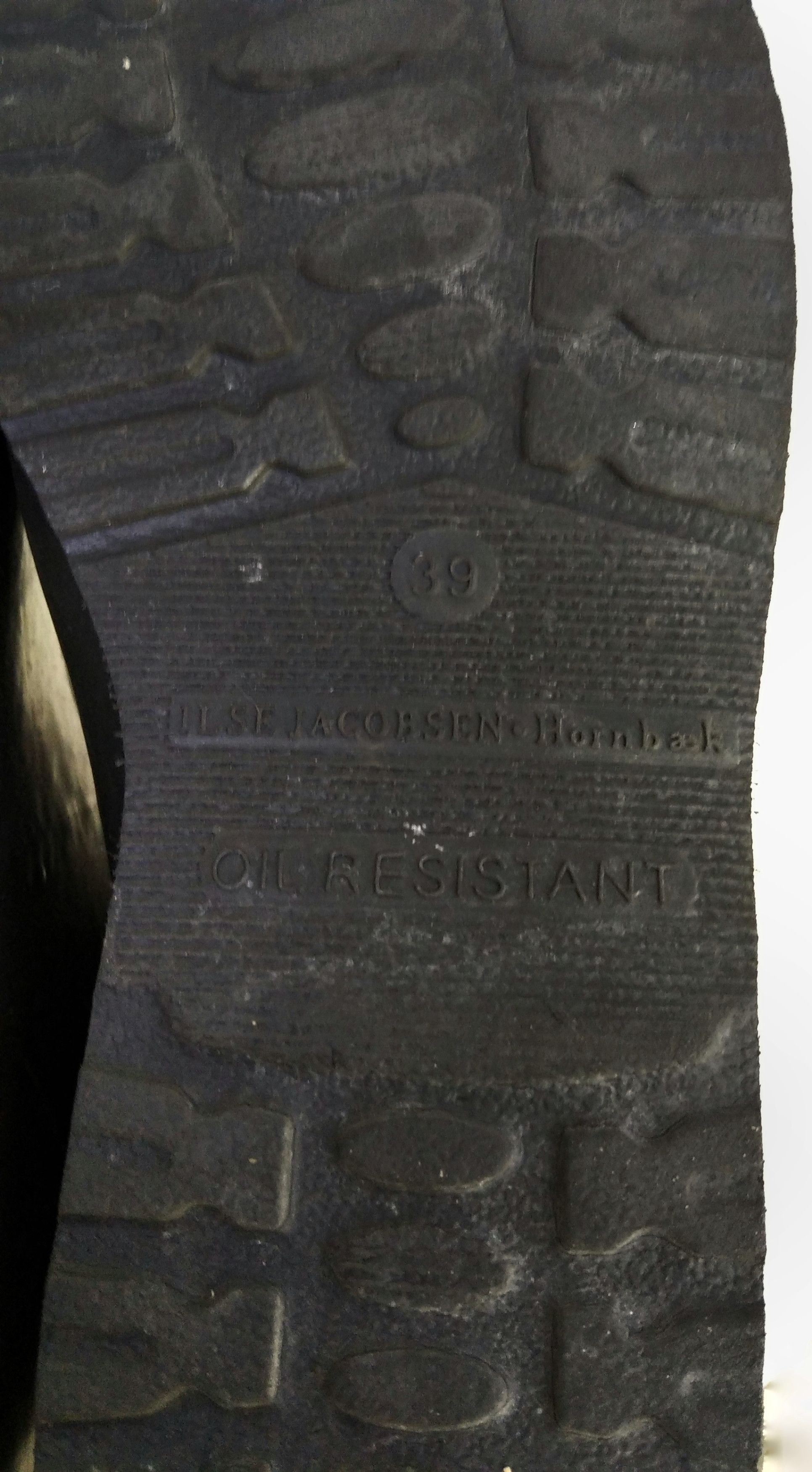 Handmade 🔥Nice ILSE JACOBSEN HORNBÆK Women's Rubber Wellington Boots Size US 6 / IT 36 - 8 Thumbnail
