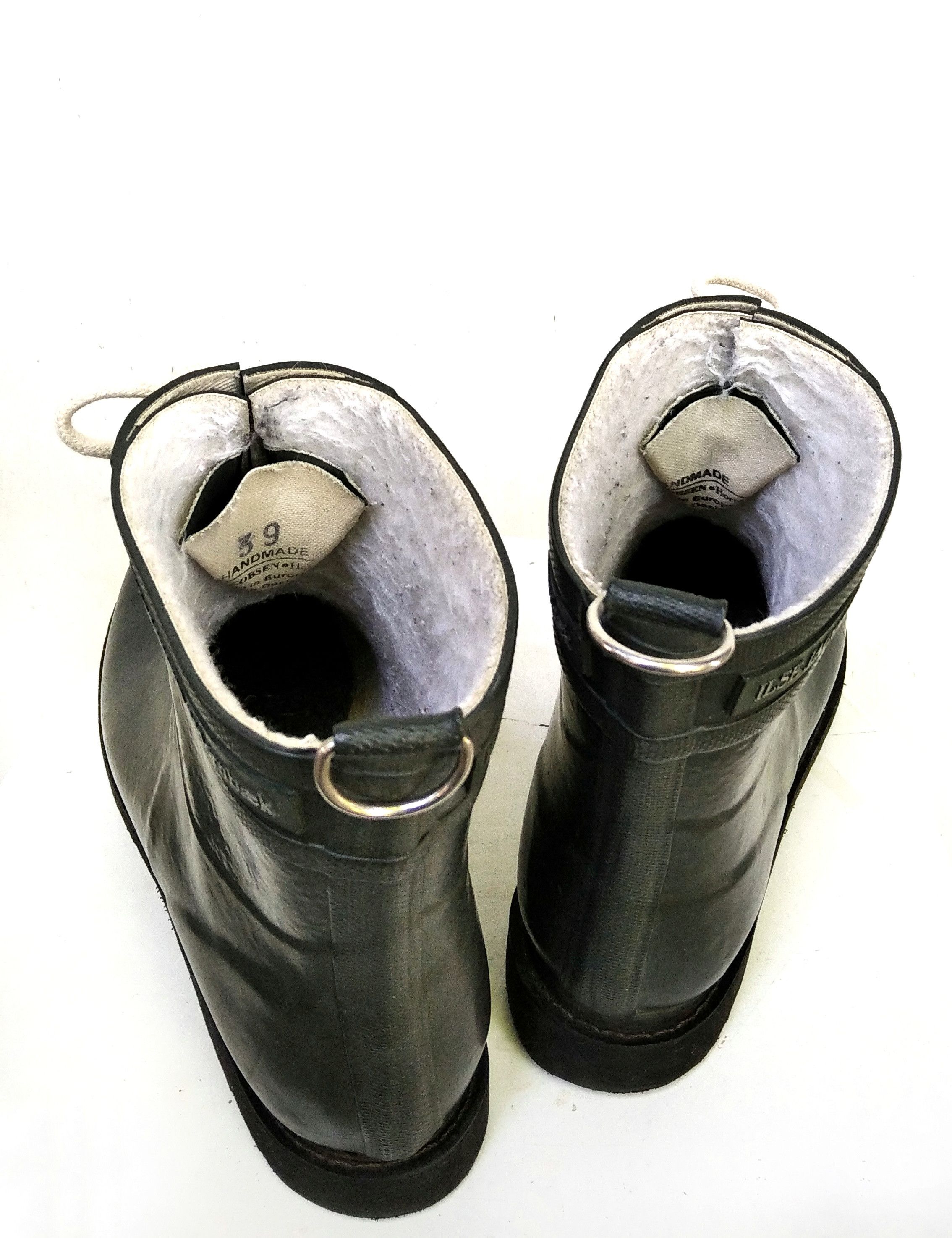 Handmade 🔥Nice ILSE JACOBSEN HORNBÆK Women's Rubber Wellington Boots Size US 6 / IT 36 - 4 Thumbnail