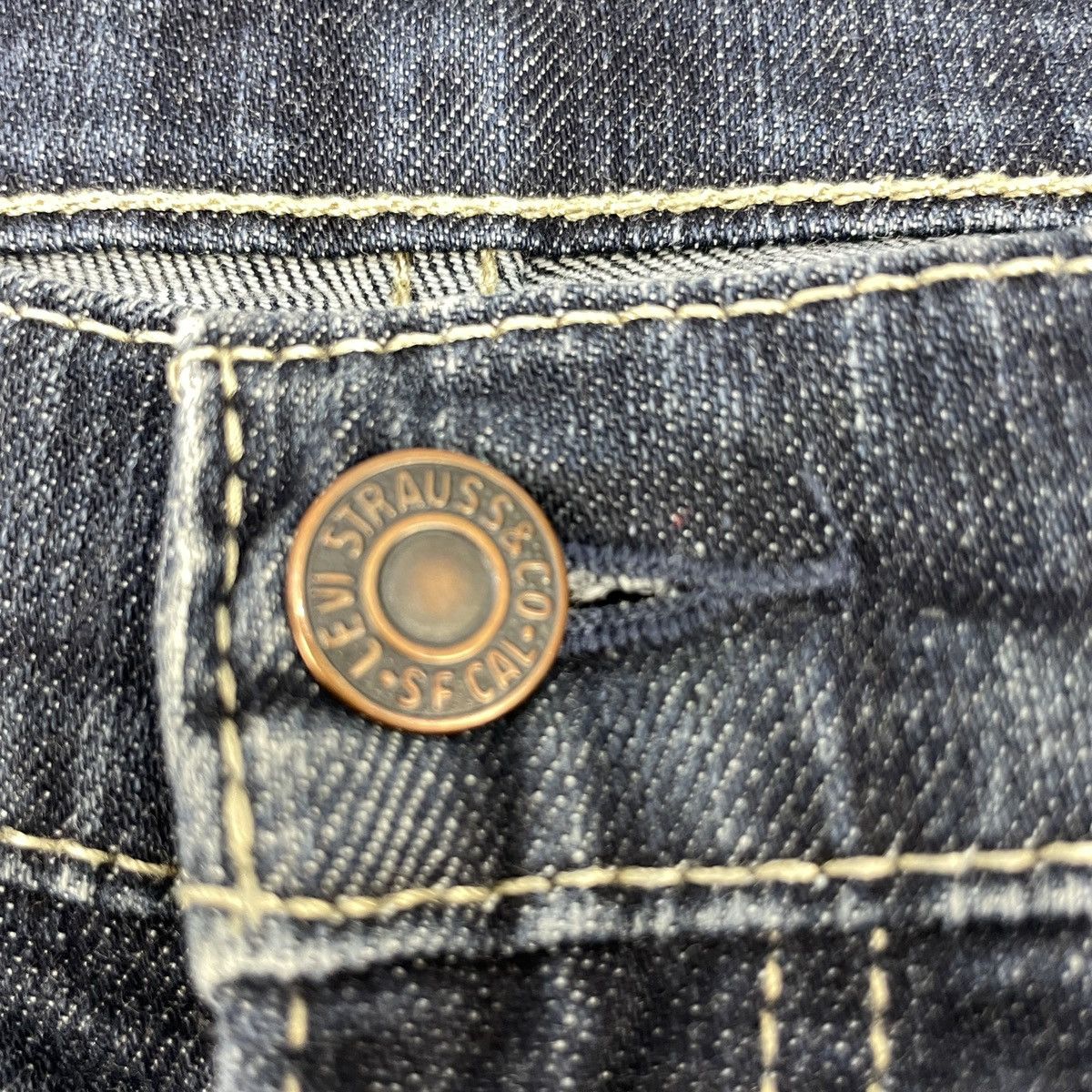 Levi's Vintage Levi's Denim Blue Jeans wc-222 Size US 32 / EU 48 - 4 Thumbnail