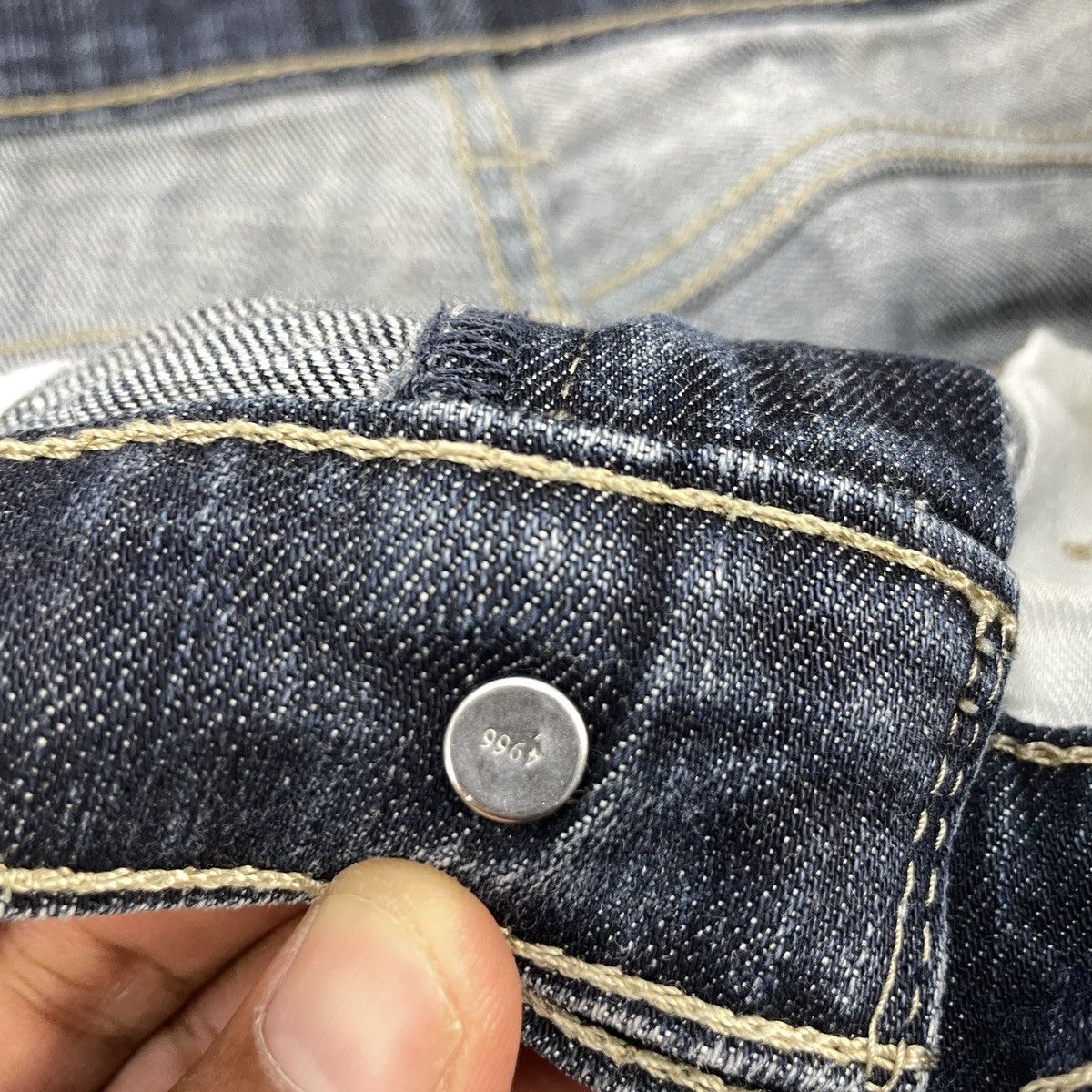 Levi's Vintage Levi's Denim Blue Jeans wc-222 Size US 32 / EU 48 - 5 Thumbnail