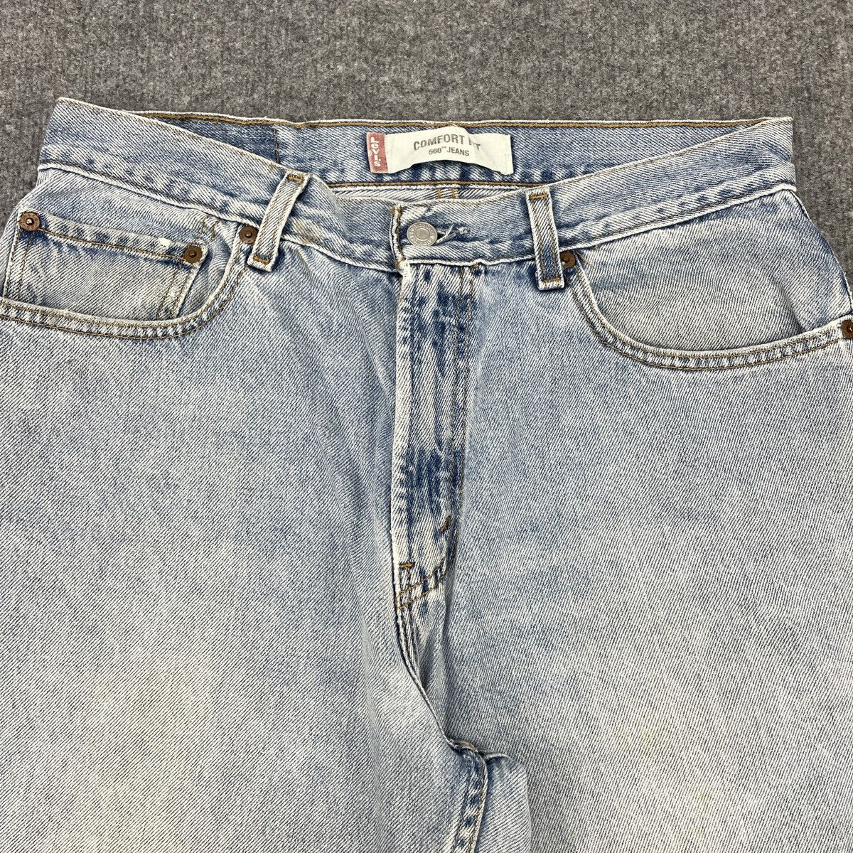 Levi's × Vintage Vintage Levi's 560 Light Wash wc-187 Size US 33 - 9 Thumbnail