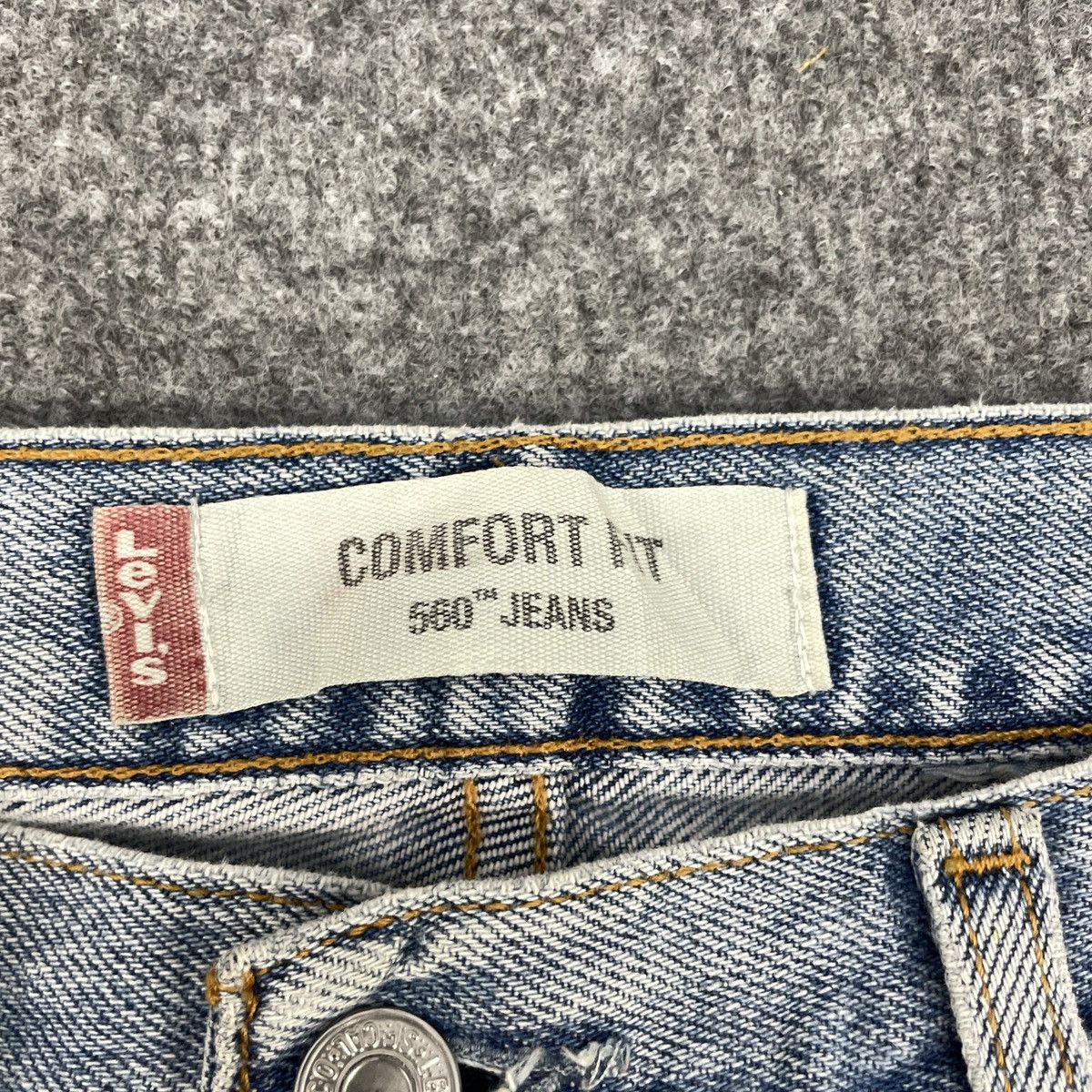 Levi's × Vintage Vintage Levi's 560 Light Wash wc-187 Size US 33 - 10 Thumbnail