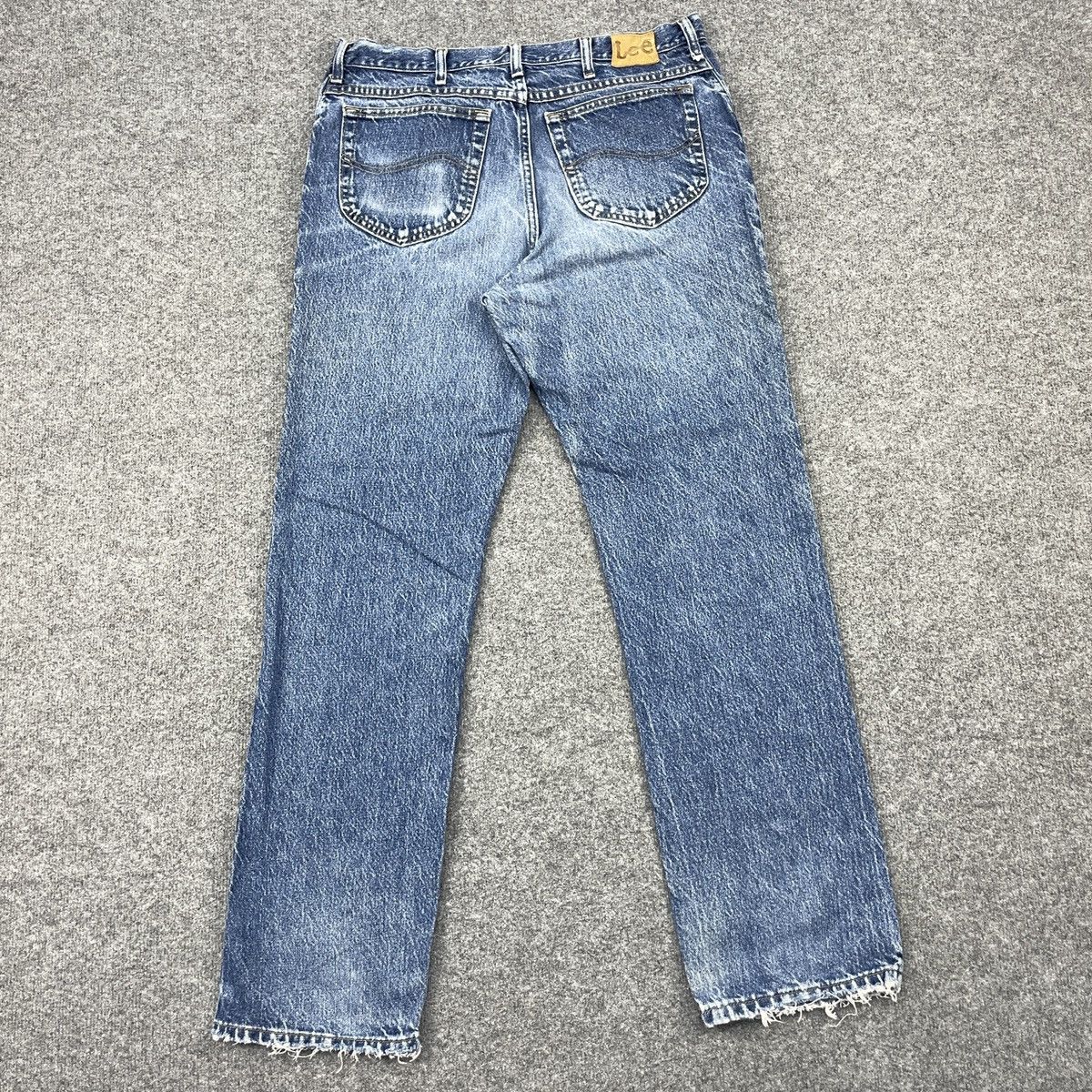 Lee × Vintage Vintage Lee Distressed Faded Jean wc-194 Size US 35 - 2 Thumbnail
