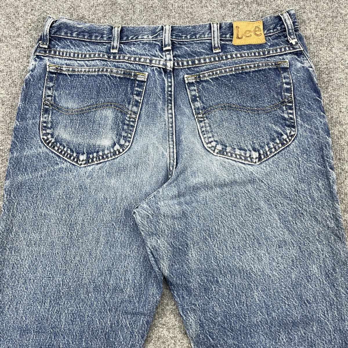 Lee × Vintage Vintage Lee Distressed Faded Jean wc-194 Size US 35 - 5 Thumbnail