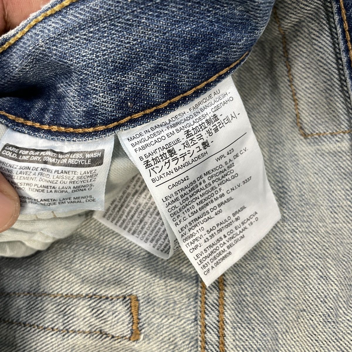 Levi's Vintage Levi's 569 Light Wash Jeans wc-238 Size US 34 / EU 50 - 7 Thumbnail