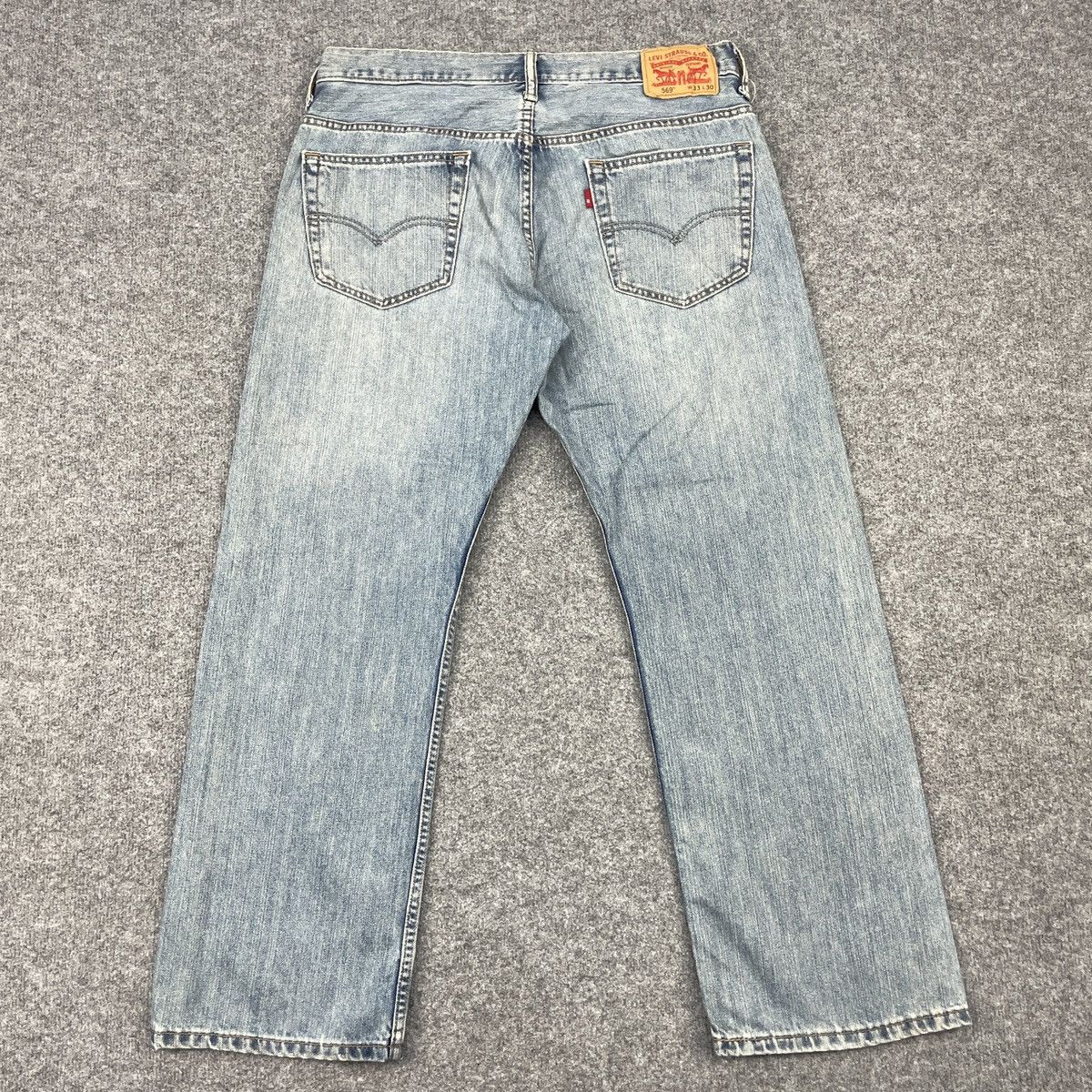 Levi's Vintage Levi's 569 Light Wash Jeans wc-238 Size US 34 / EU 50 - 2 Thumbnail