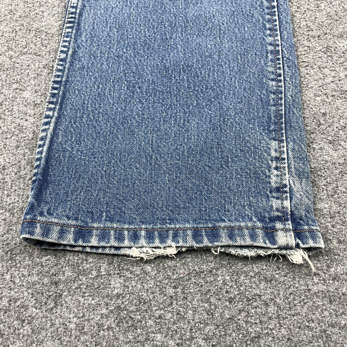 Vintage × Wrangler Vintage Wrangler Faded Blue Distressed Jeans wc-209 Size US 40 / EU 56 - 6 Thumbnail