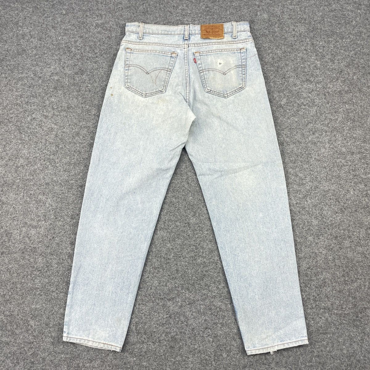 Levi's × Vintage Vintage Levi's 550 Distressed Light Wash wc-225 Size US 33 - 2 Thumbnail