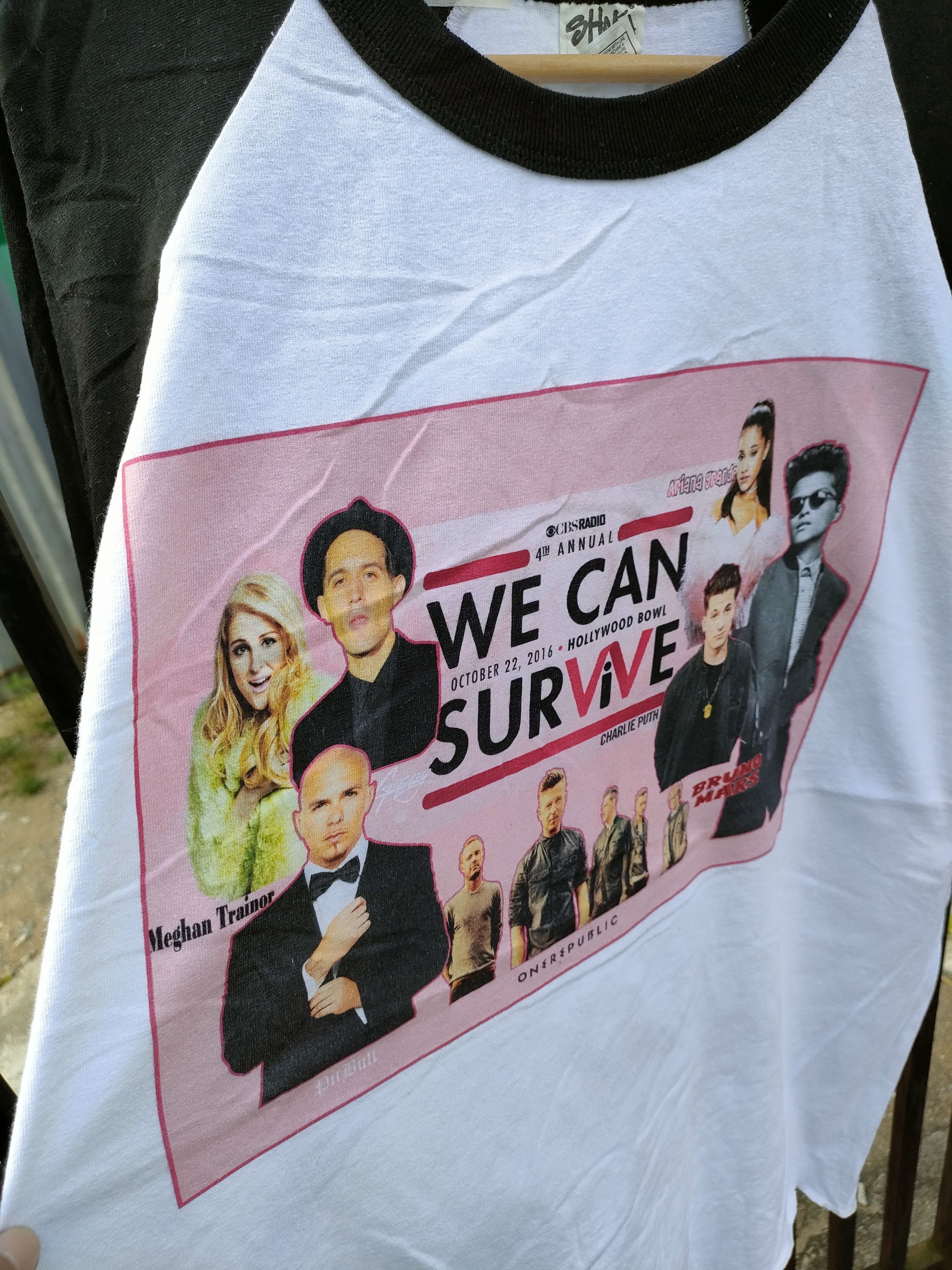 Vintage 4th Annual We Can Servive Raglan Size US L / EU 52-54 / 3 - 4 Thumbnail