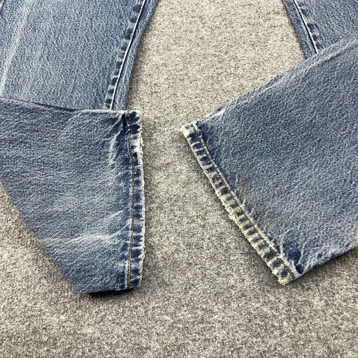 Vintage × Wrangler Vintage Wrangler Distressed Blue Jeans wc-196 Size US 37 - 8 Thumbnail