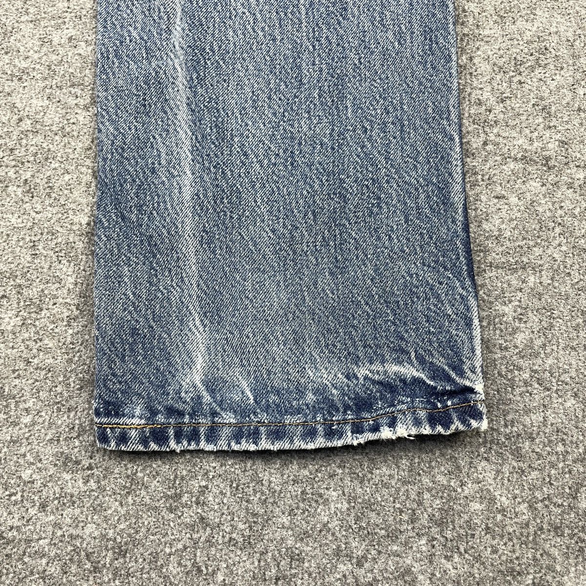 Vintage × Wrangler Vintage Wrangler Distressed Blue Jeans wc-196 Size US 37 - 9 Thumbnail