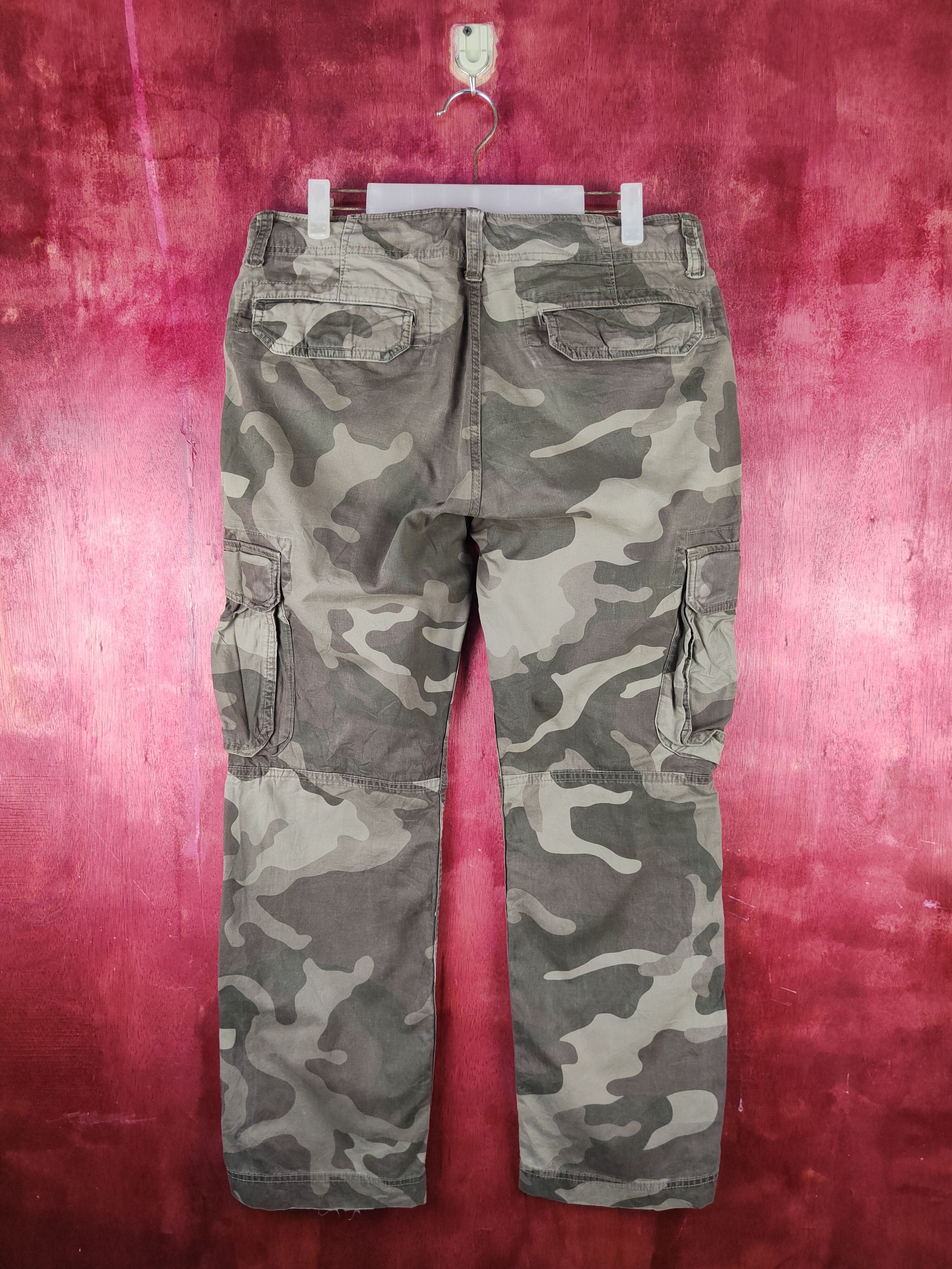 Gap Gap Camo Military Multipocket Tactical Cargo Pants #S746 Size US 32 / EU 48 - 8 Thumbnail
