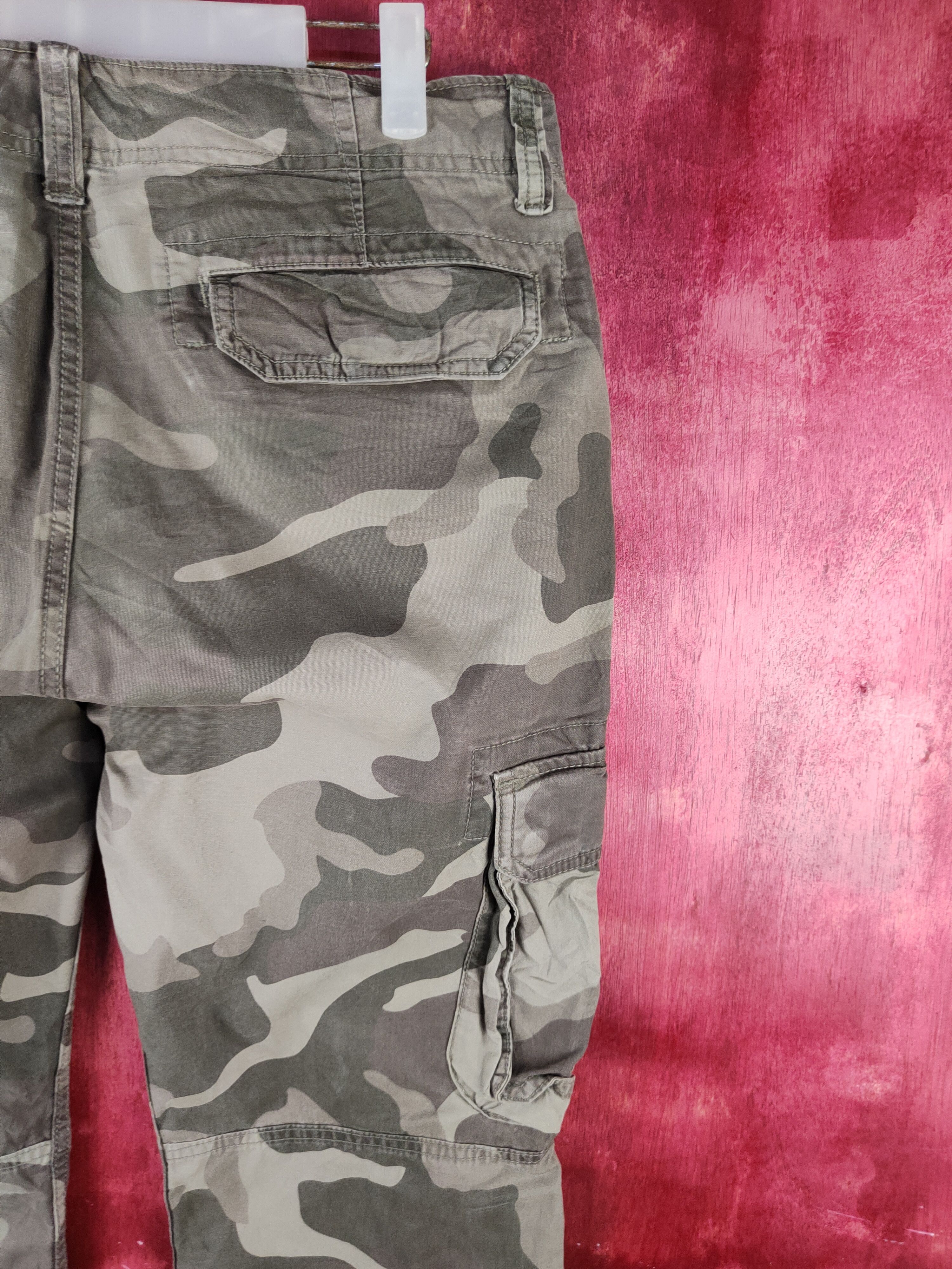 Gap Gap Camo Military Multipocket Tactical Cargo Pants #S746 Size US 32 / EU 48 - 11 Thumbnail