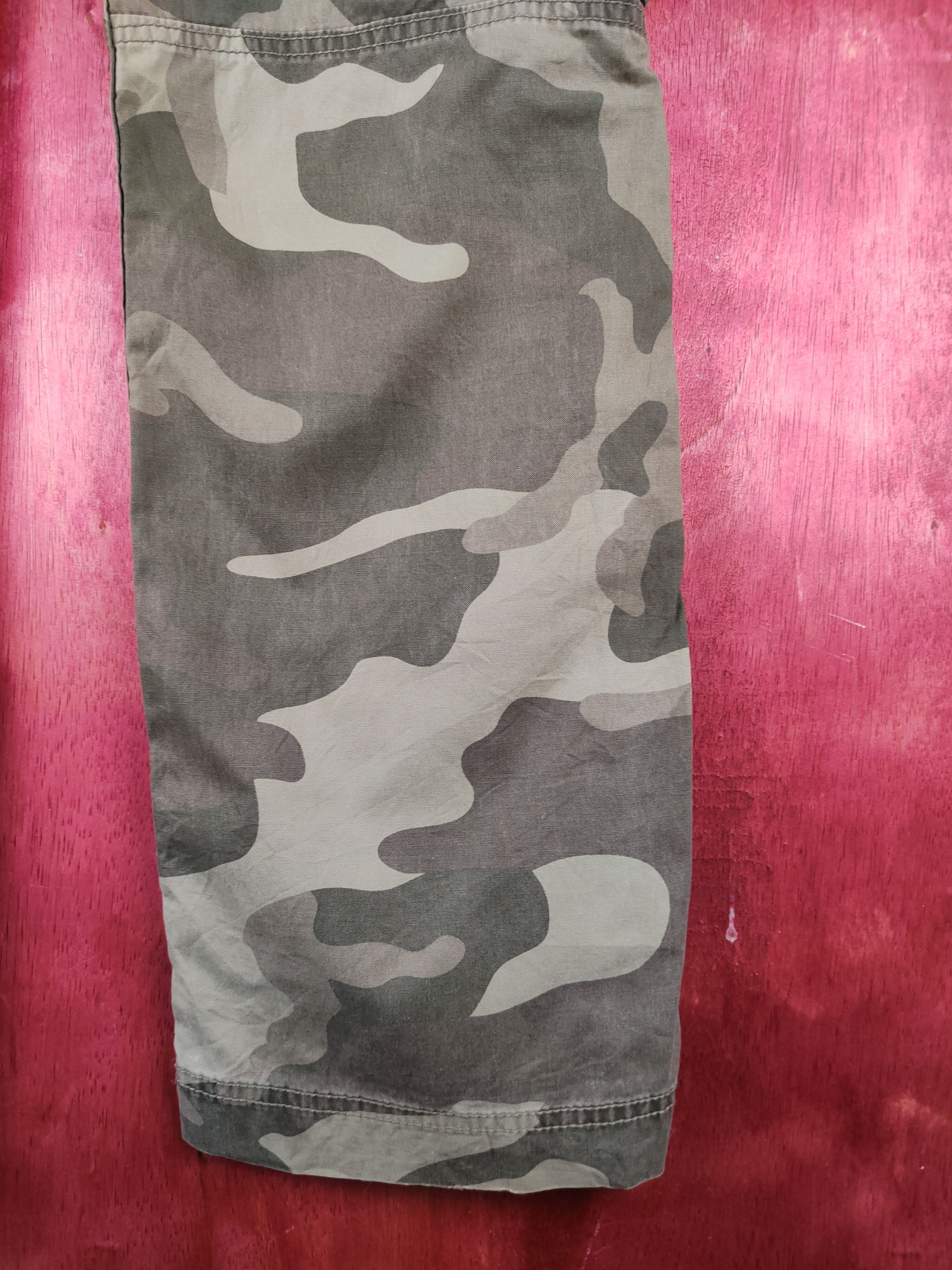 Gap Gap Camo Military Multipocket Tactical Cargo Pants #S746 Size US 32 / EU 48 - 12 Thumbnail