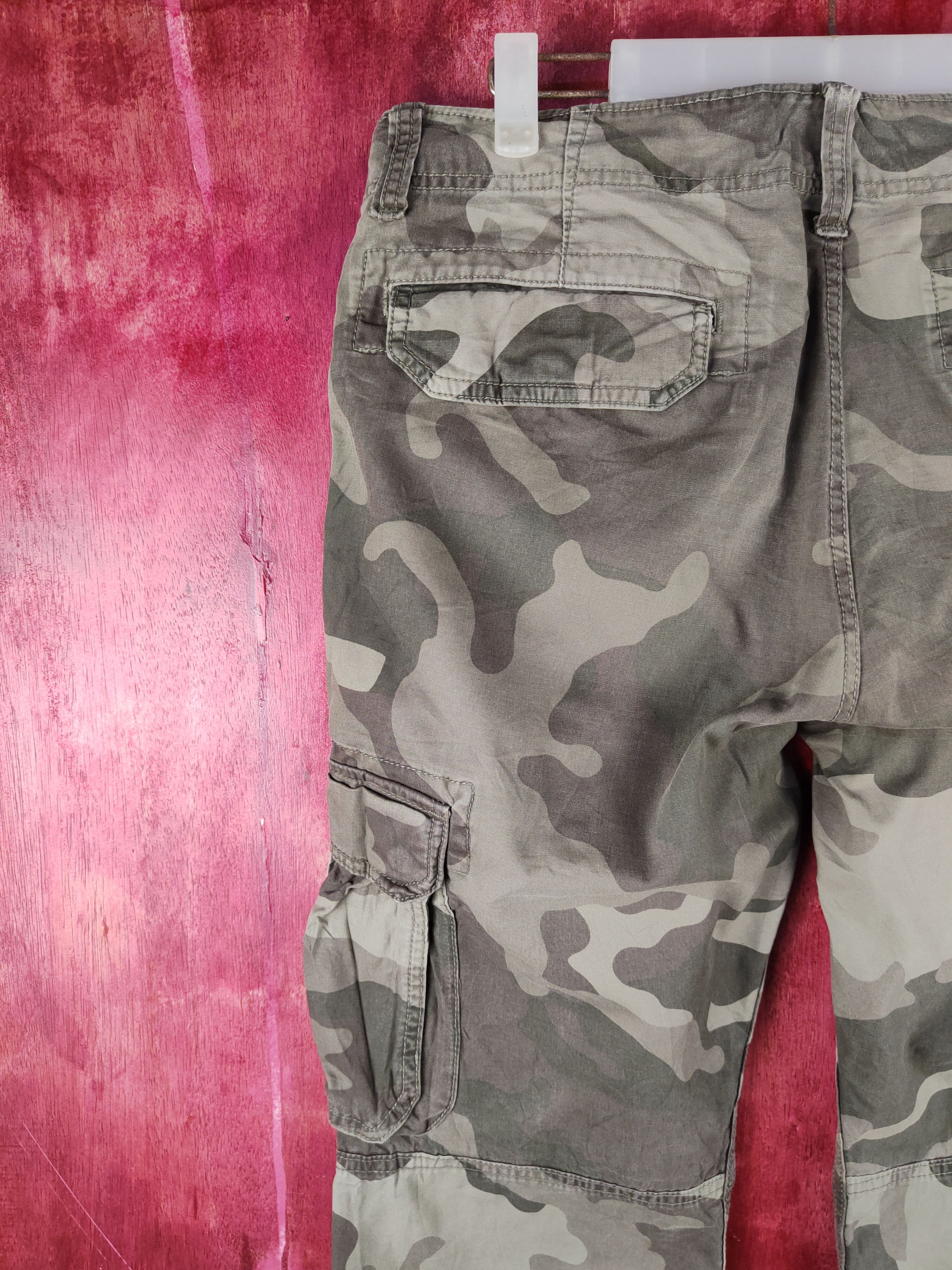 Gap Gap Camo Military Multipocket Tactical Cargo Pants #S746 Size US 32 / EU 48 - 9 Thumbnail
