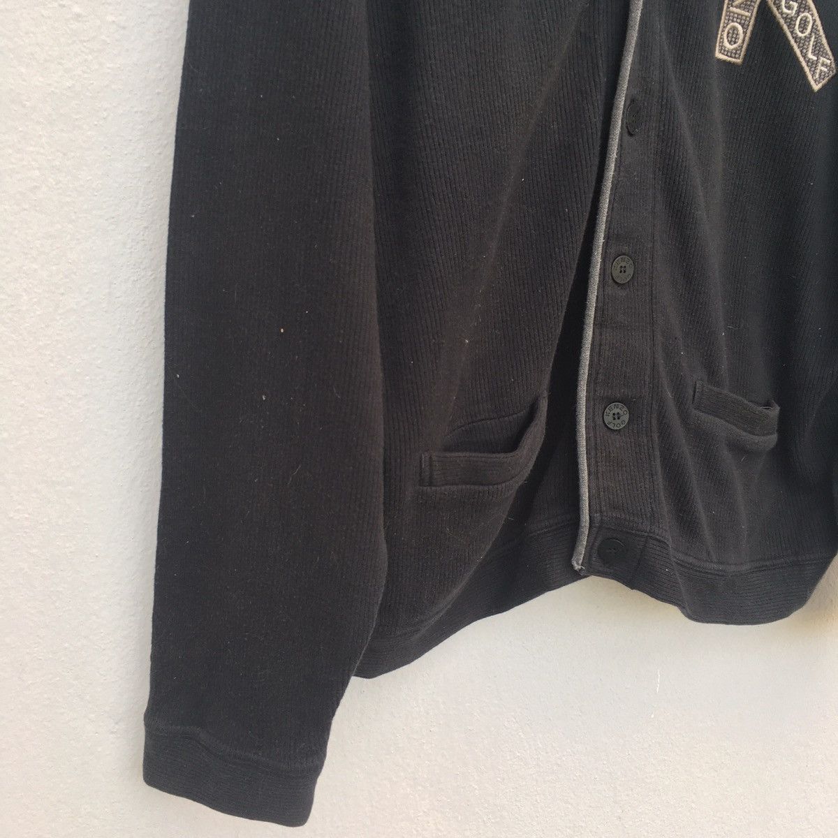 Kenzo Kenzo Golf Embroidery Logo Cardigan Size US L / EU 52-54 / 3 - 5 Thumbnail