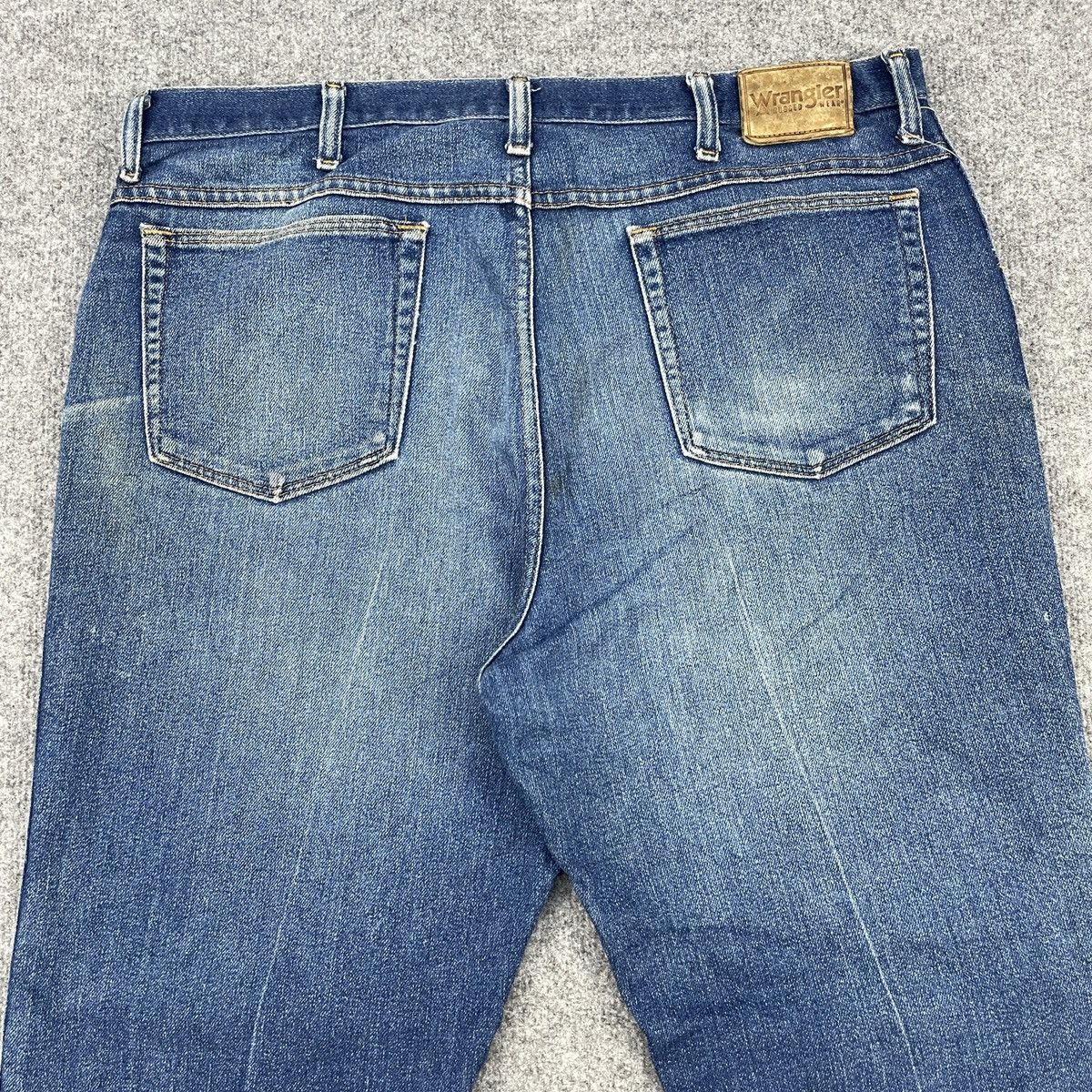 Vintage × Wrangler Vintage Wrangler Faded Blue Jeans wc-201 Size US 37 - 4 Thumbnail