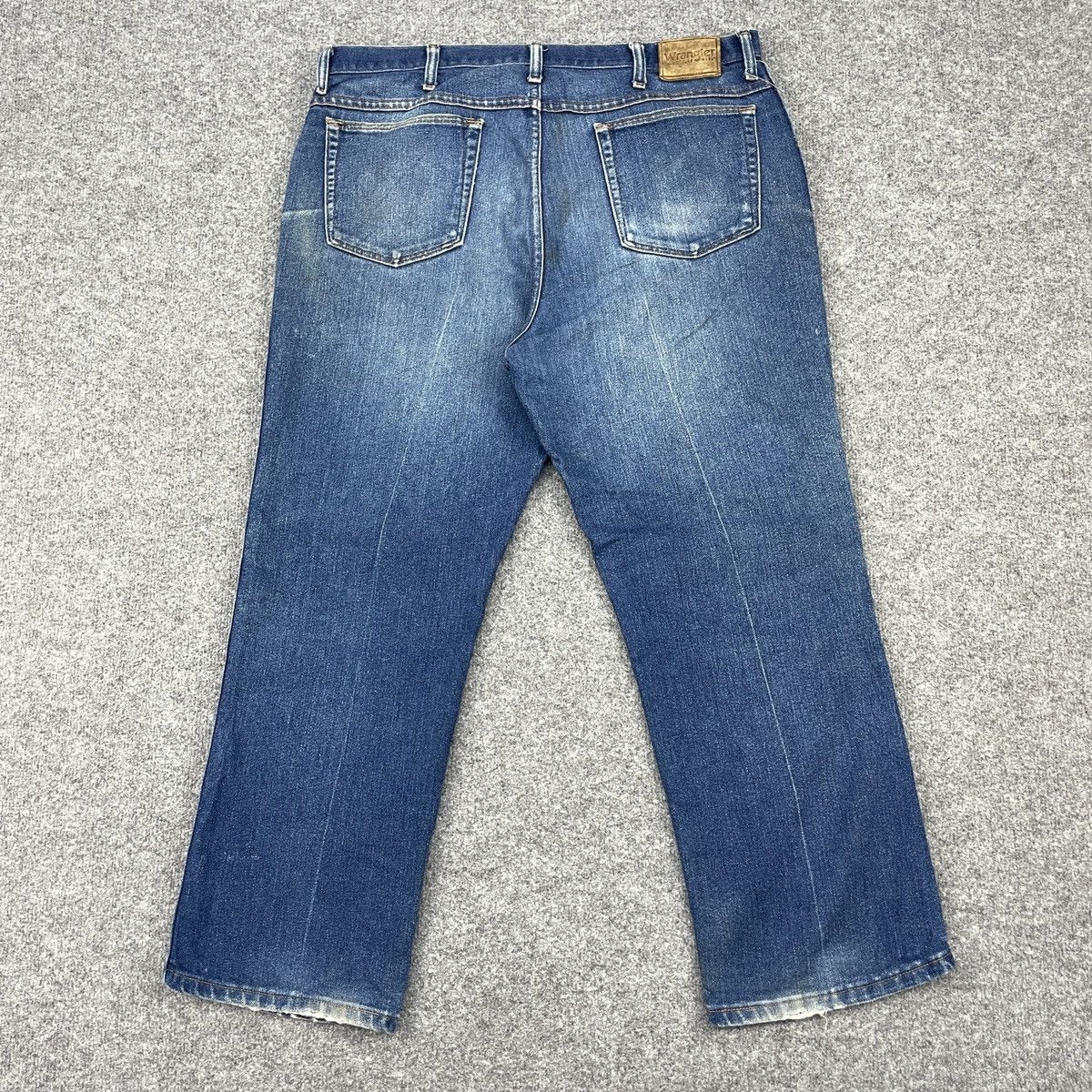 Vintage × Wrangler Vintage Wrangler Faded Blue Jeans wc-201 Size US 37 - 2 Thumbnail