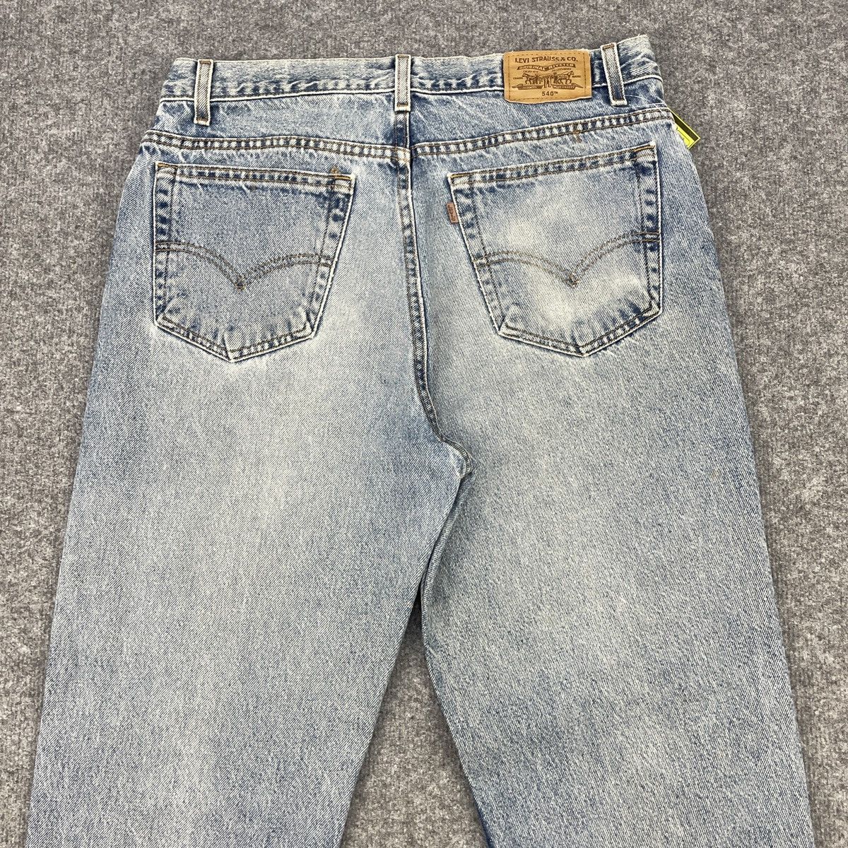 Levi's × Vintage Vintage Levi's 540 Faded Blue Jeans wc-193 Size US 33 - 3 Thumbnail