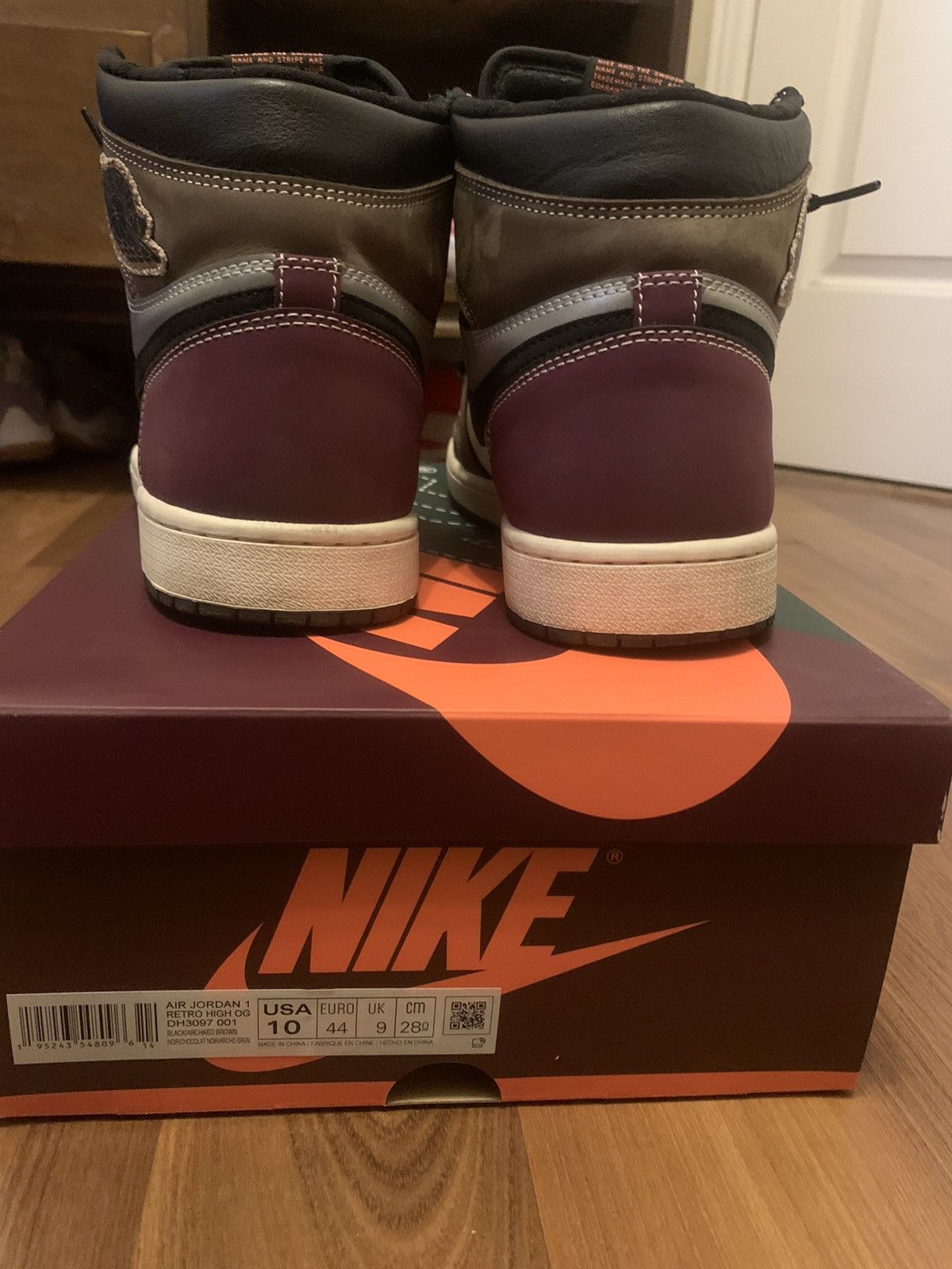 Jordan Brand × Nike Air Jordan 1 Retro OG Handcrafted Size US 10 / EU 43 - 9 Thumbnail