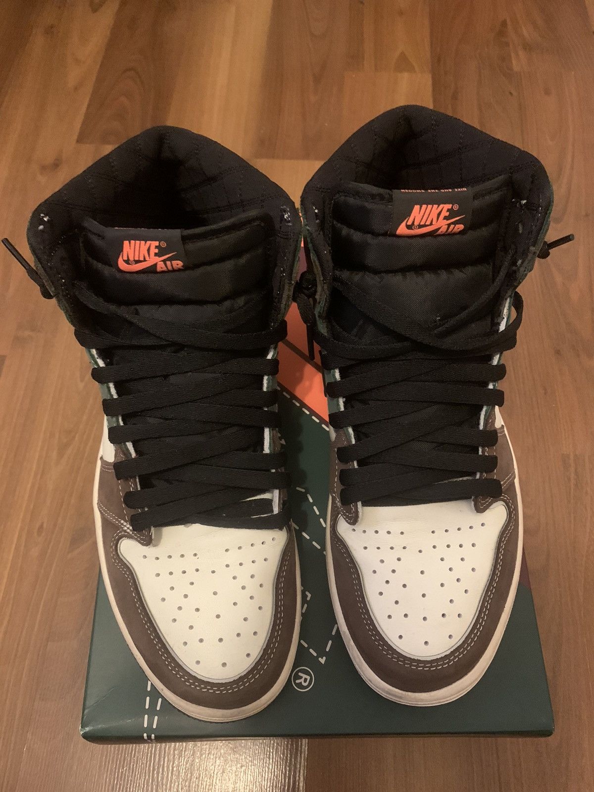 Jordan Brand × Nike Air Jordan 1 Retro OG Handcrafted Size US 10 / EU 43 - 3 Thumbnail