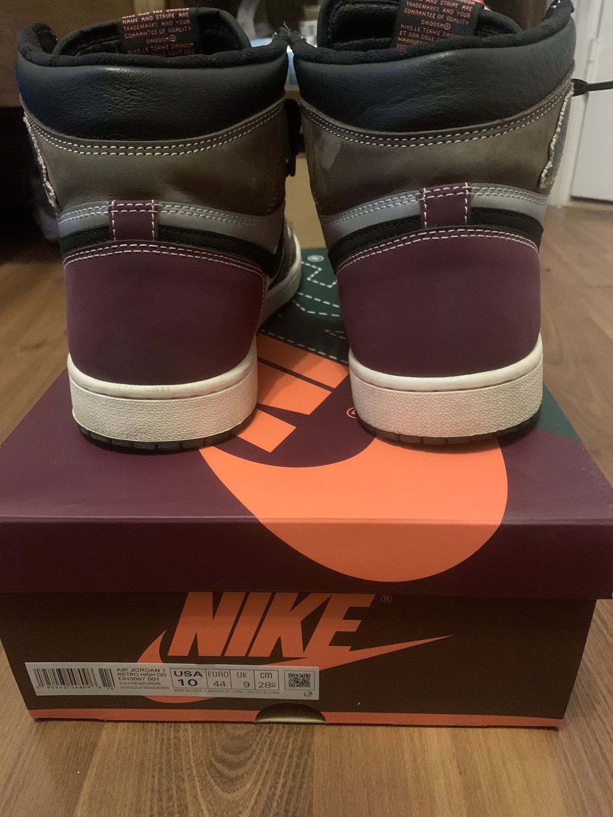 Jordan Brand × Nike Air Jordan 1 Retro OG Handcrafted Size US 10 / EU 43 - 6 Thumbnail
