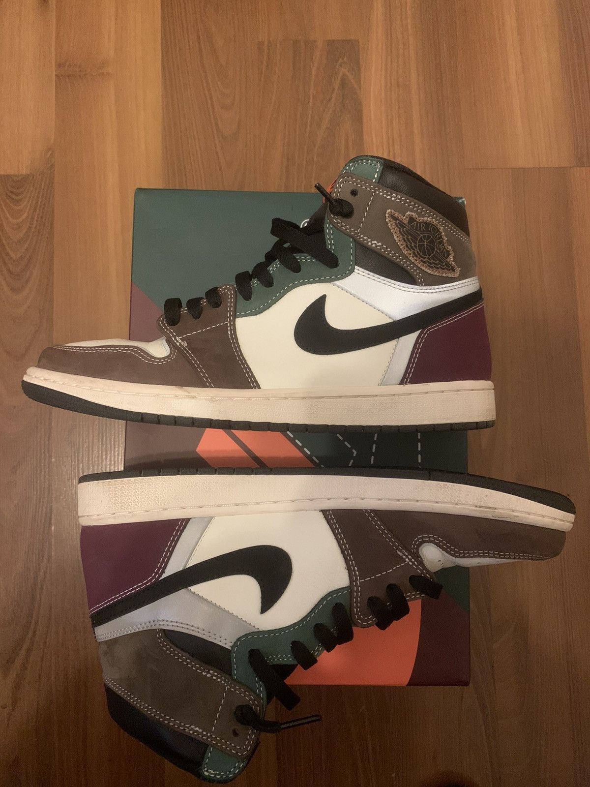 Jordan Brand × Nike Air Jordan 1 Retro OG Handcrafted Size US 10 / EU 43 - 15 Thumbnail